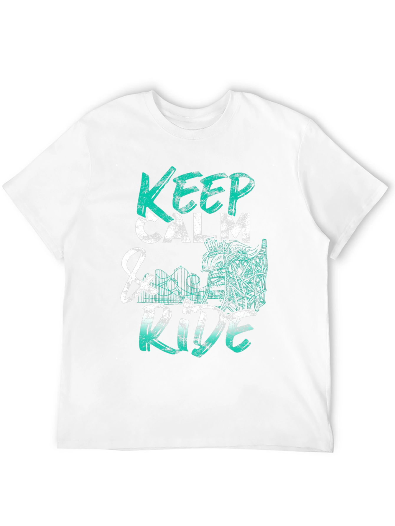 Keep Calm & Ride T-Shirt - Graphic Tee