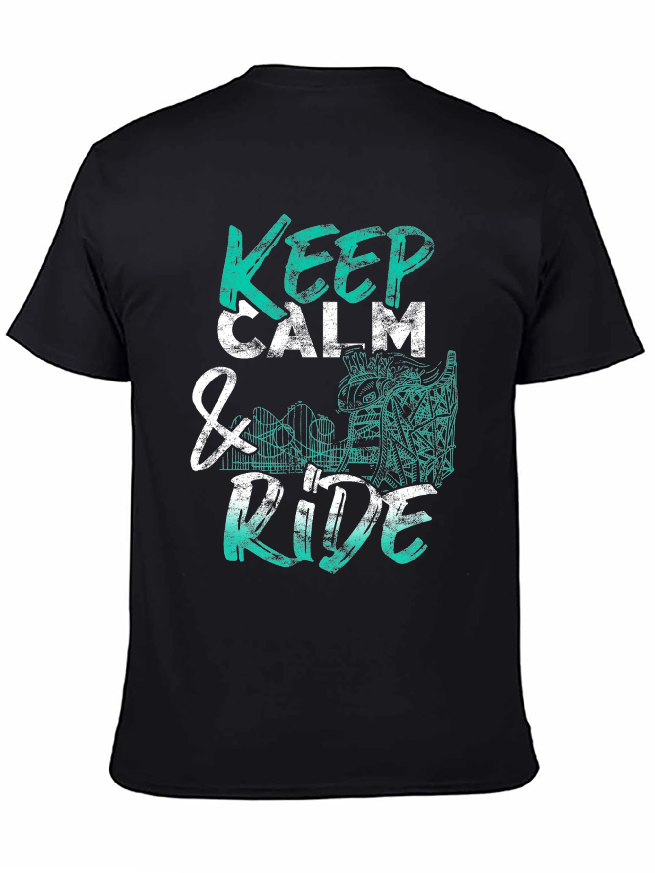 Keep Calm & Ride T-Shirt - Graphic Tee