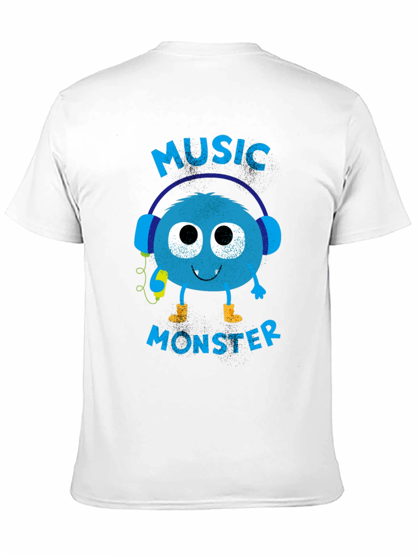 Music Monster Graphic Tee - Soft Cotton Blend