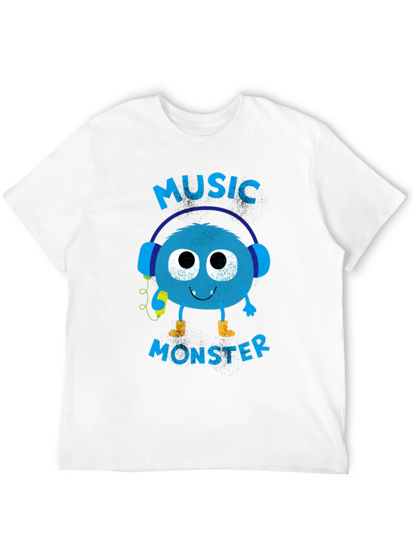 Music Monster Graphic Tee - Soft Cotton Blend
