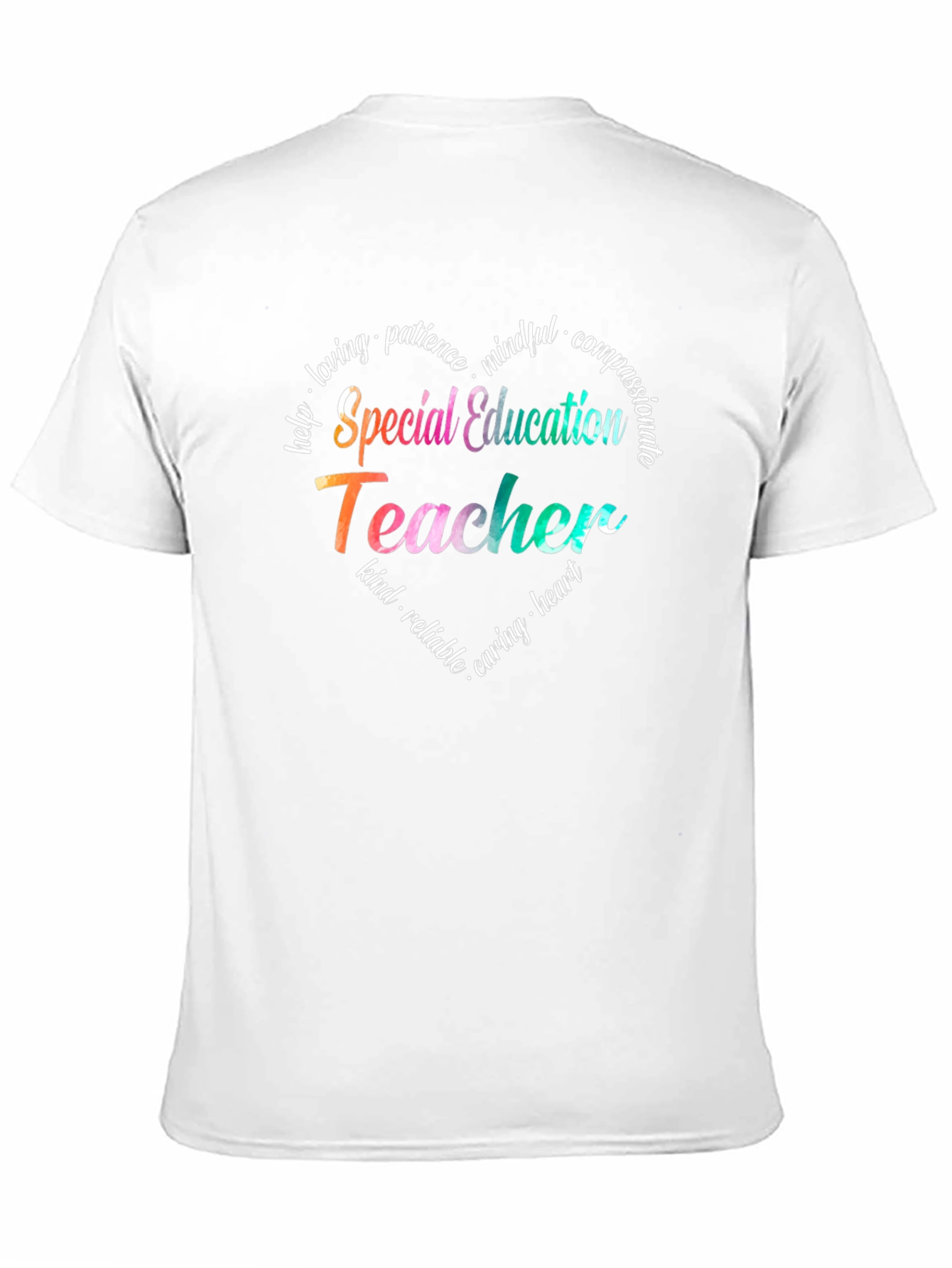 Special Education Teacher Heart T-Shirt