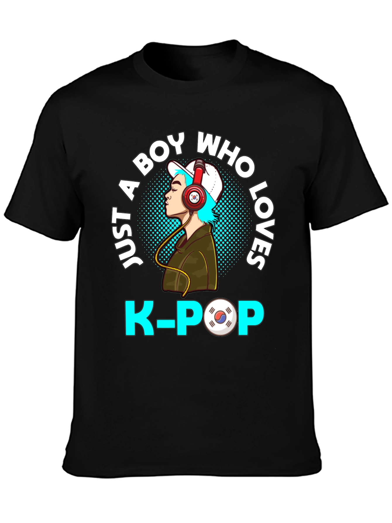 Just A Boy Who Loves K-POP T-Shirt