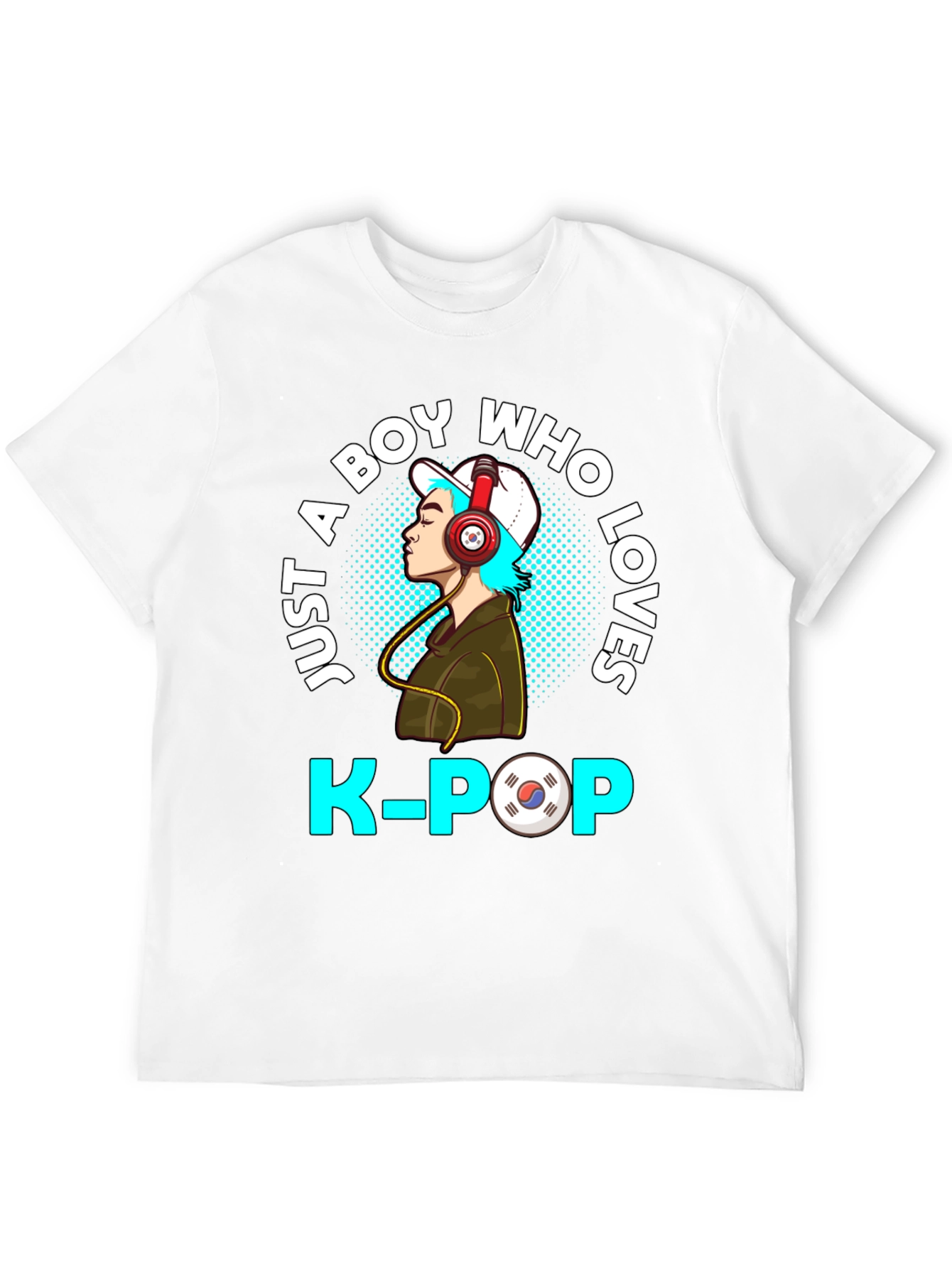 Just A Boy Who Loves K-POP T-Shirt