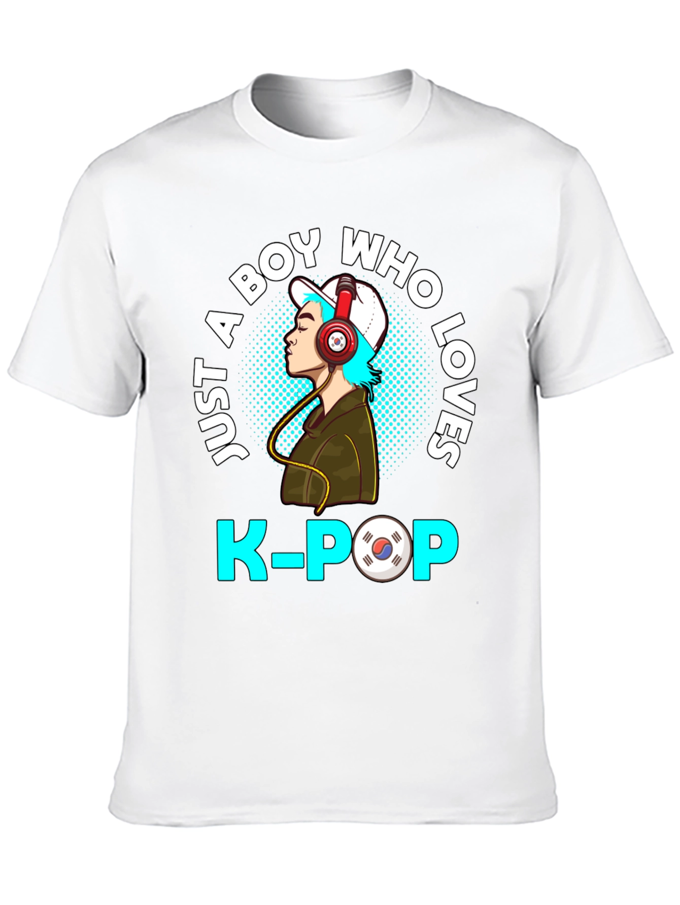 Just A Boy Who Loves K-POP T-Shirt