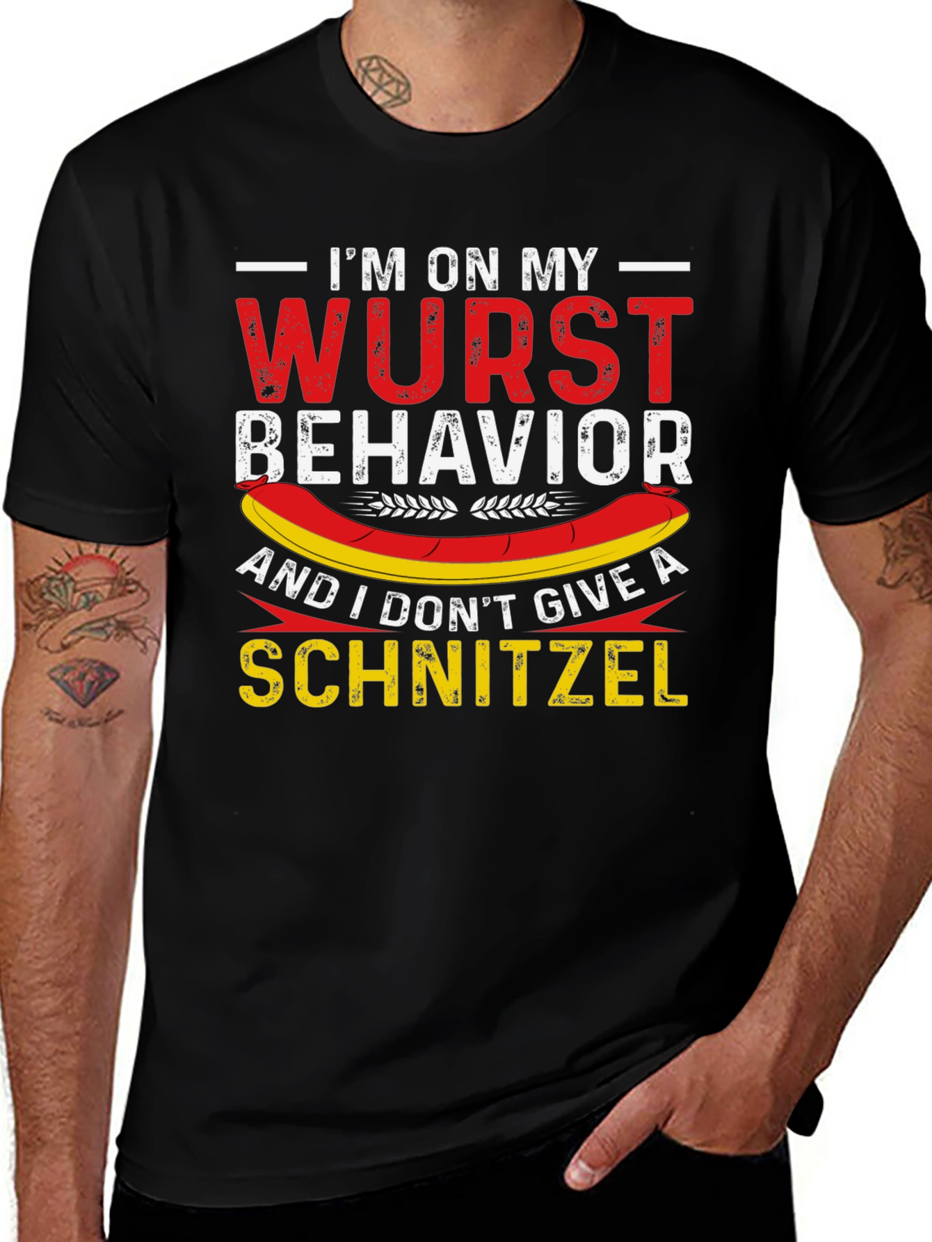 Wurst Behavior Funny German T-Shirt