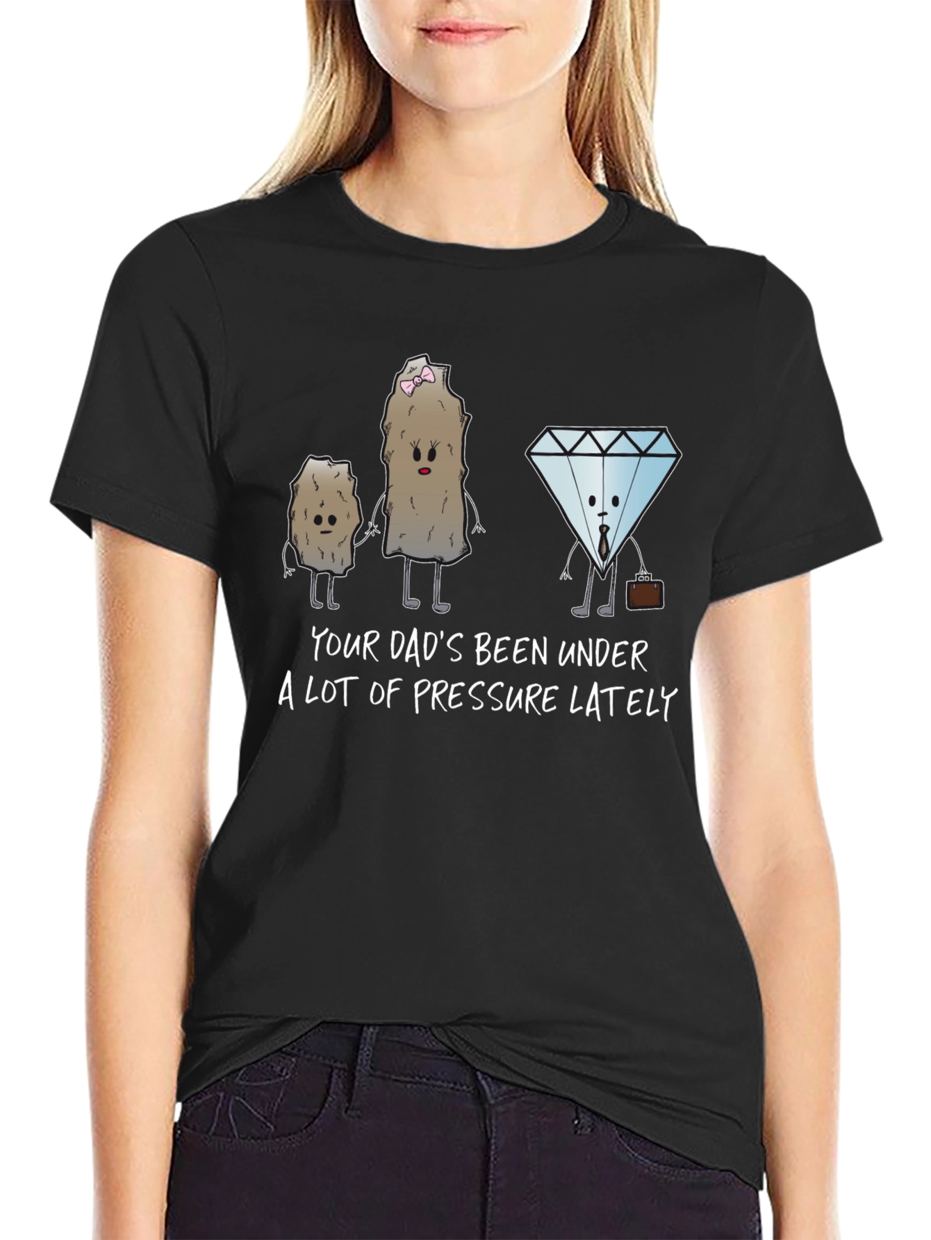 Pressure Makes Diamonds Funny T-Shirt