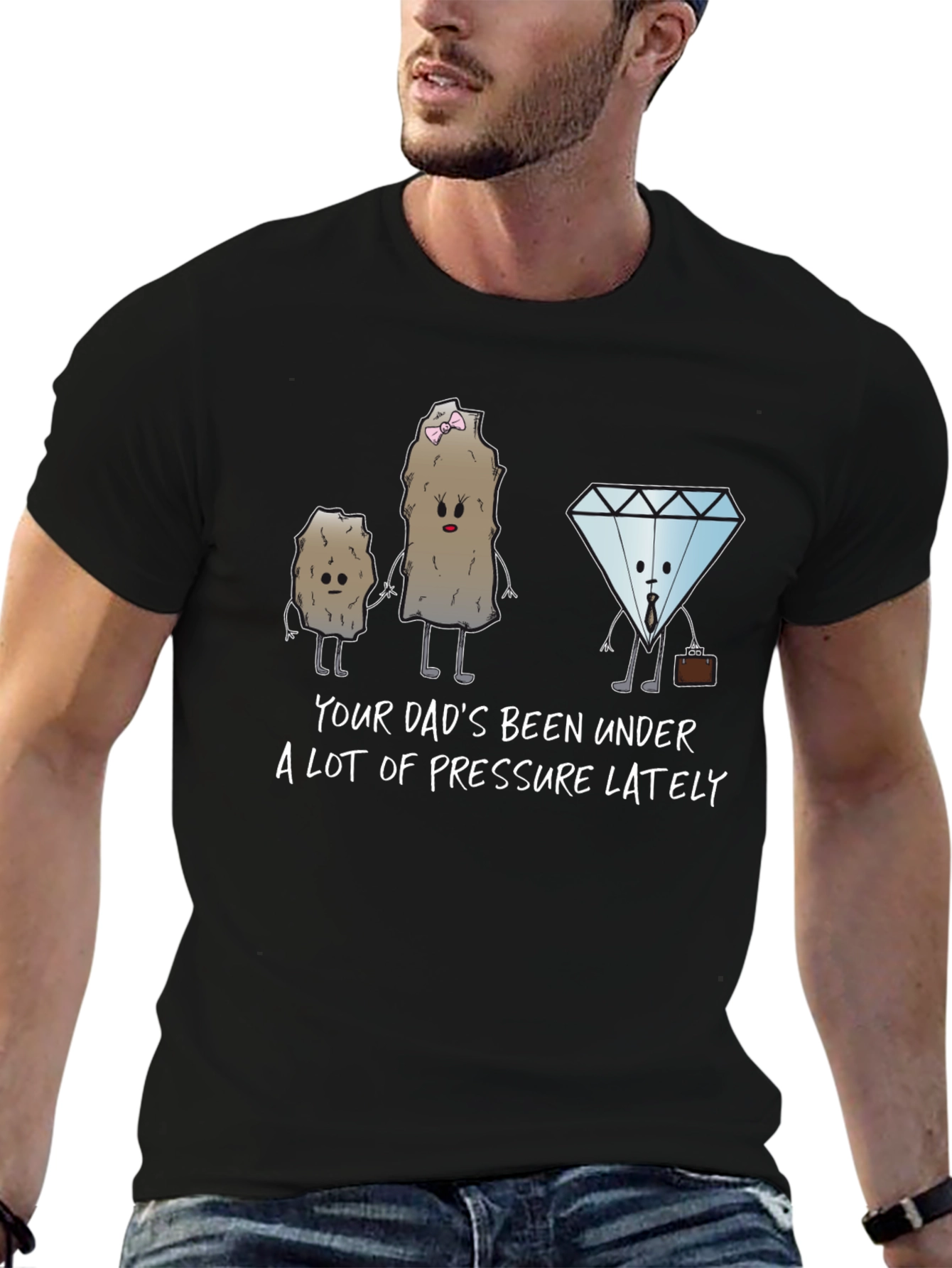 Pressure Makes Diamonds Funny T-Shirt