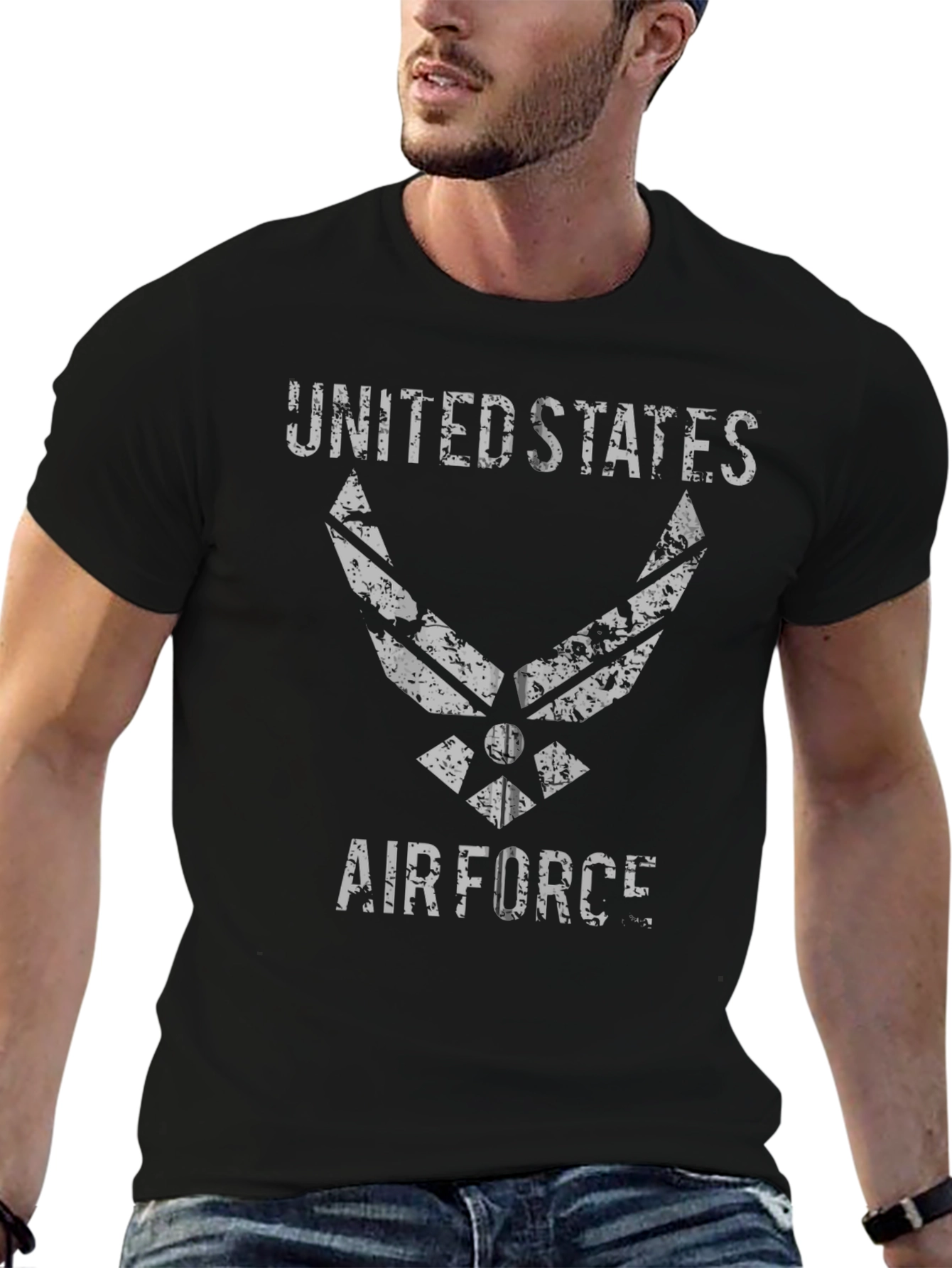 United States Air Force Black T-Shirt
