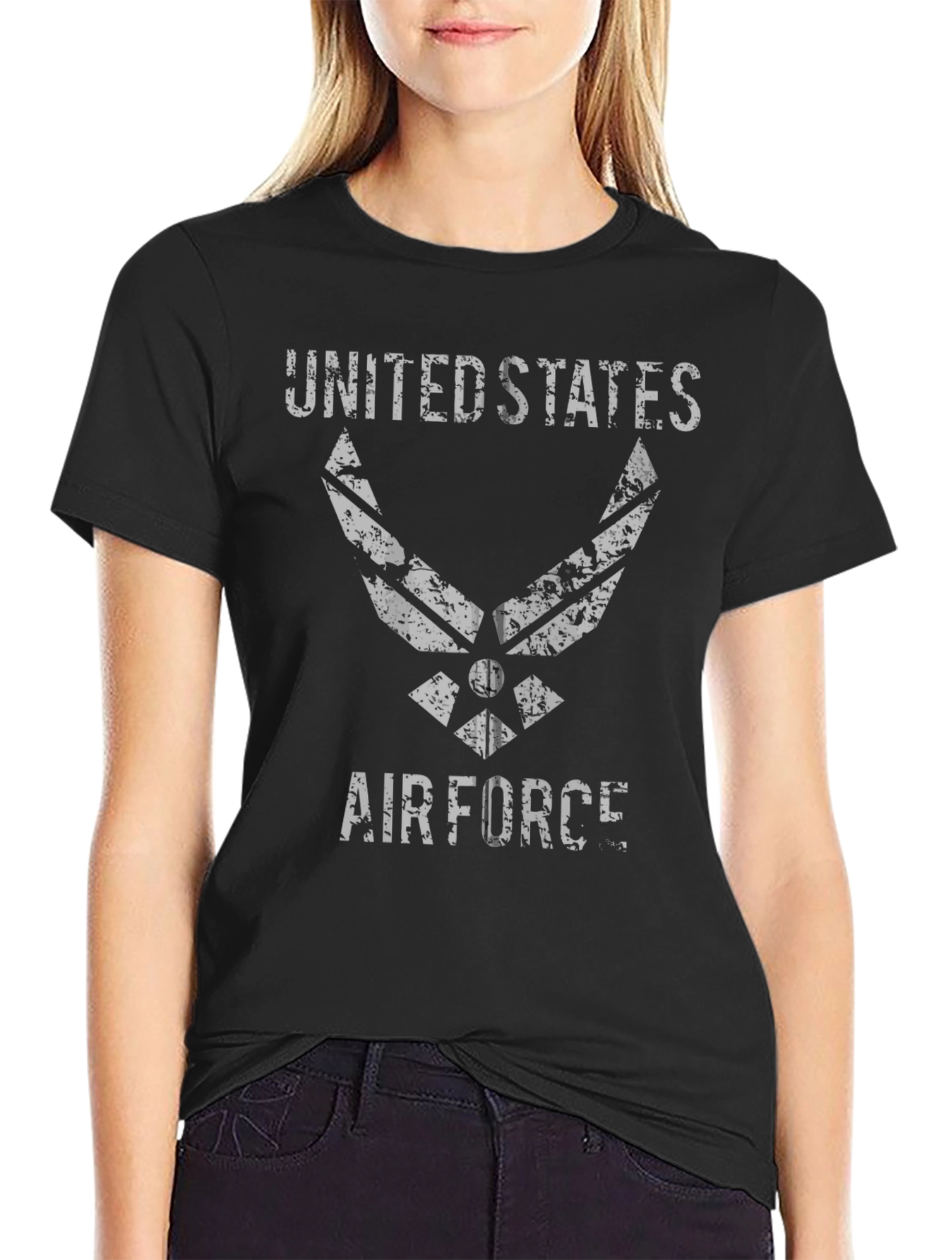 United States Air Force Black T-Shirt