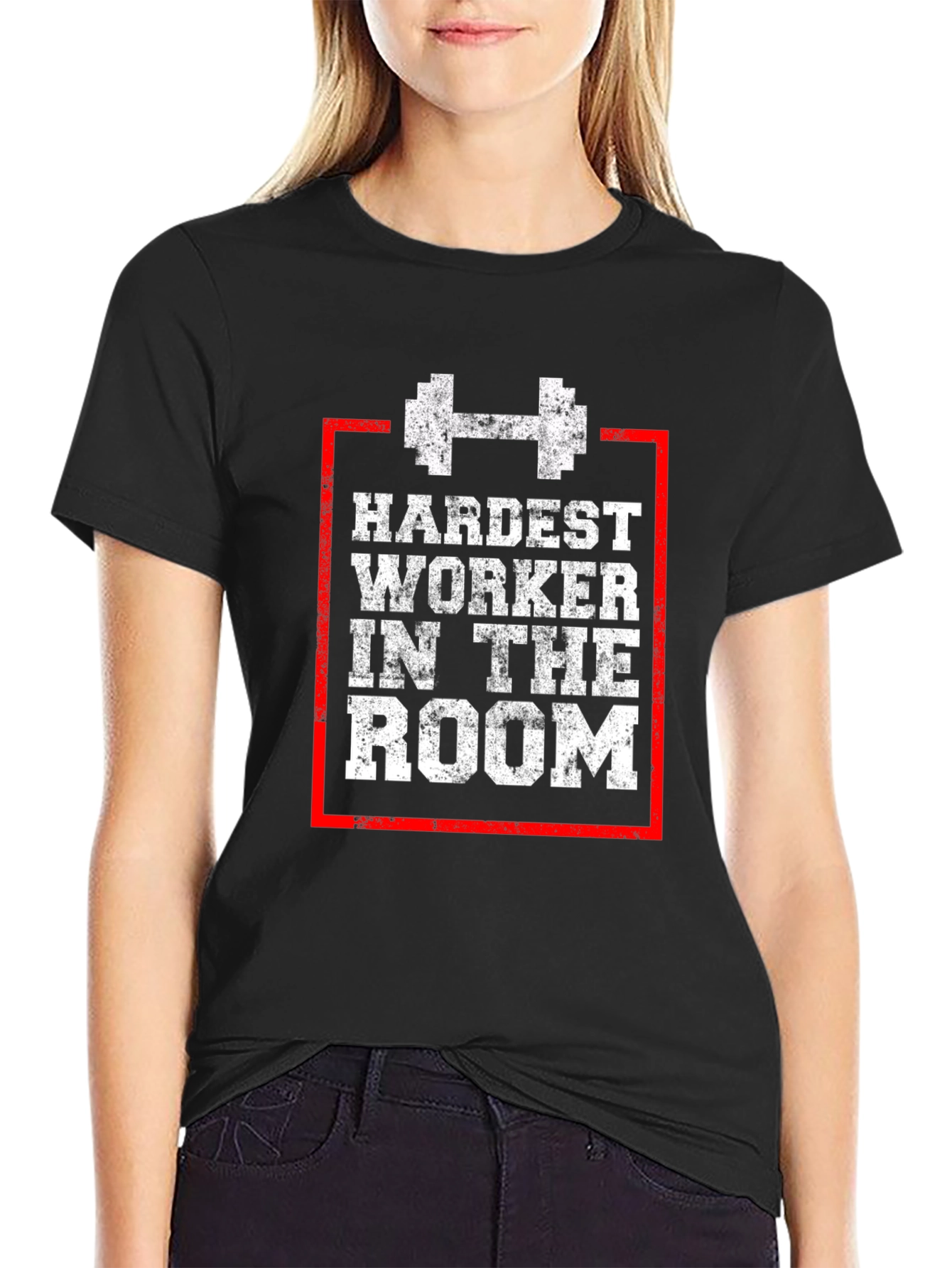Hardest Worker in the Room Graphic Tee