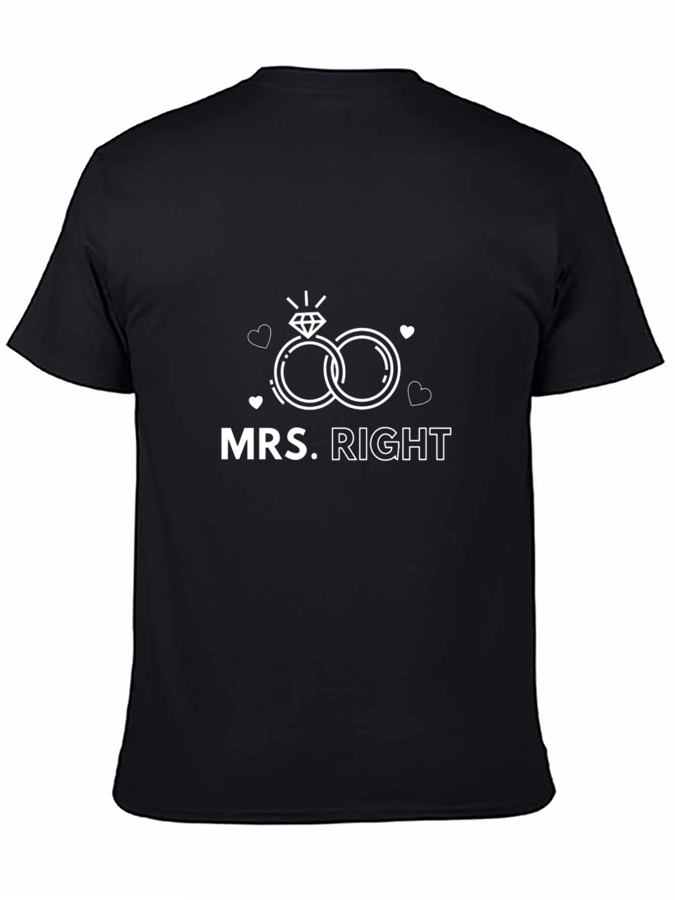Mrs. Right Engagement Rings T-Shirt
