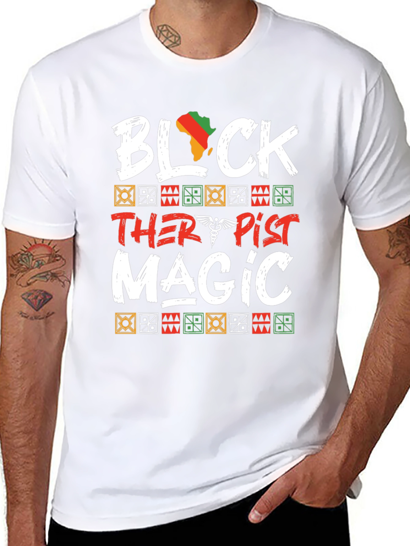 Black Therapist Magic T-Shirt