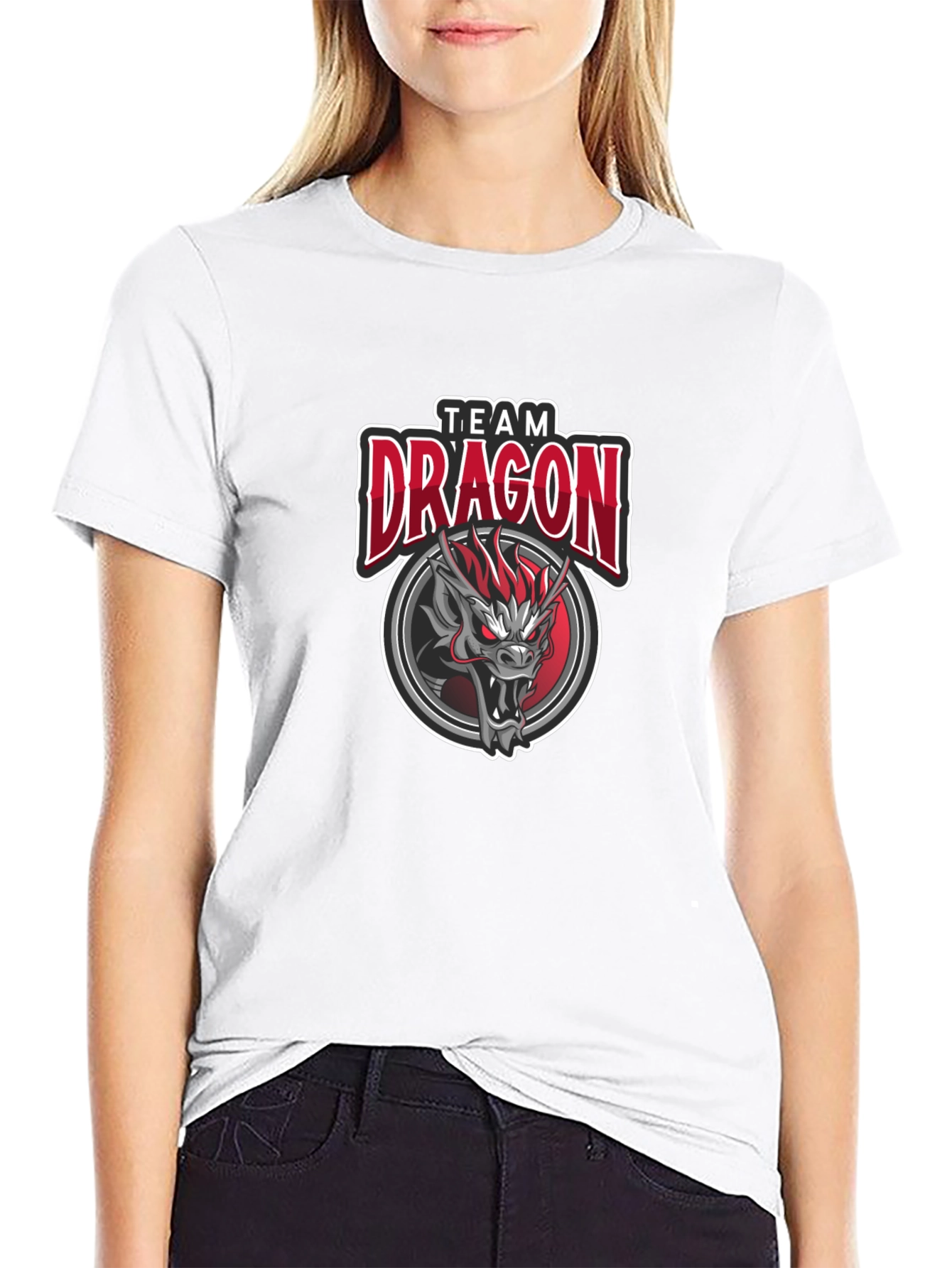 Team Dragon Graphic T-Shirt - Gamer Style