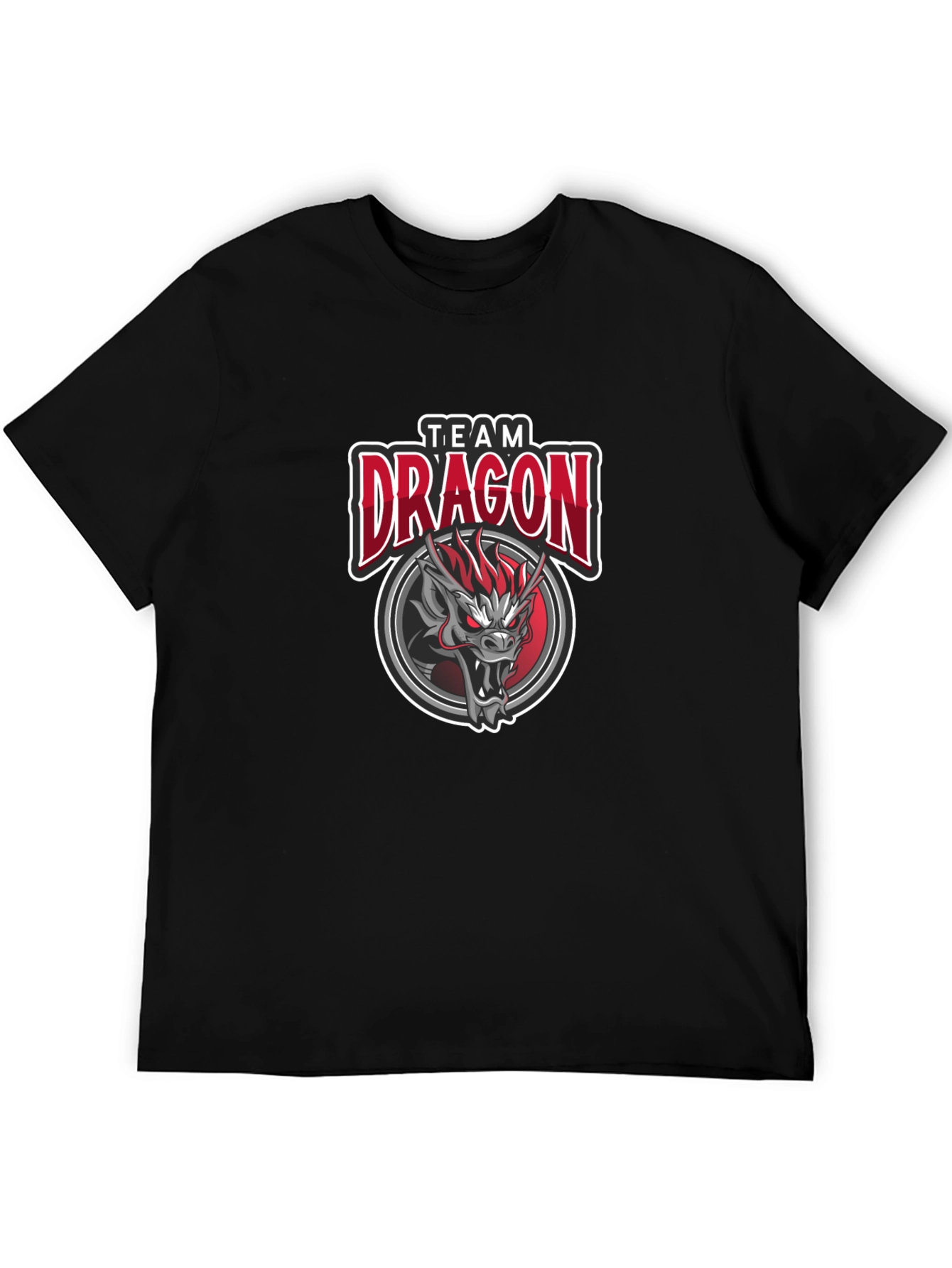 Team Dragon Graphic T-Shirt - Gamer Style