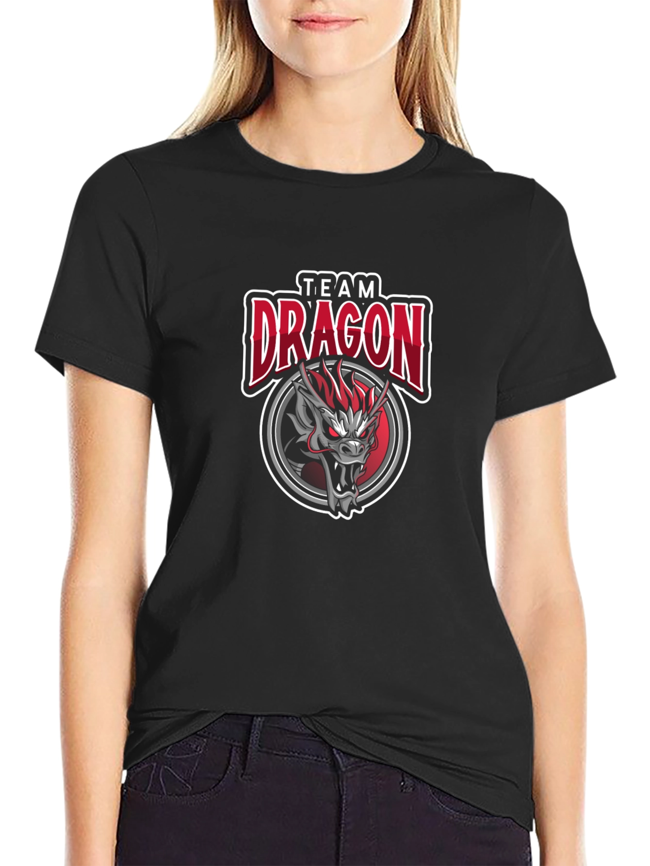 Team Dragon Graphic T-Shirt - Gamer Style