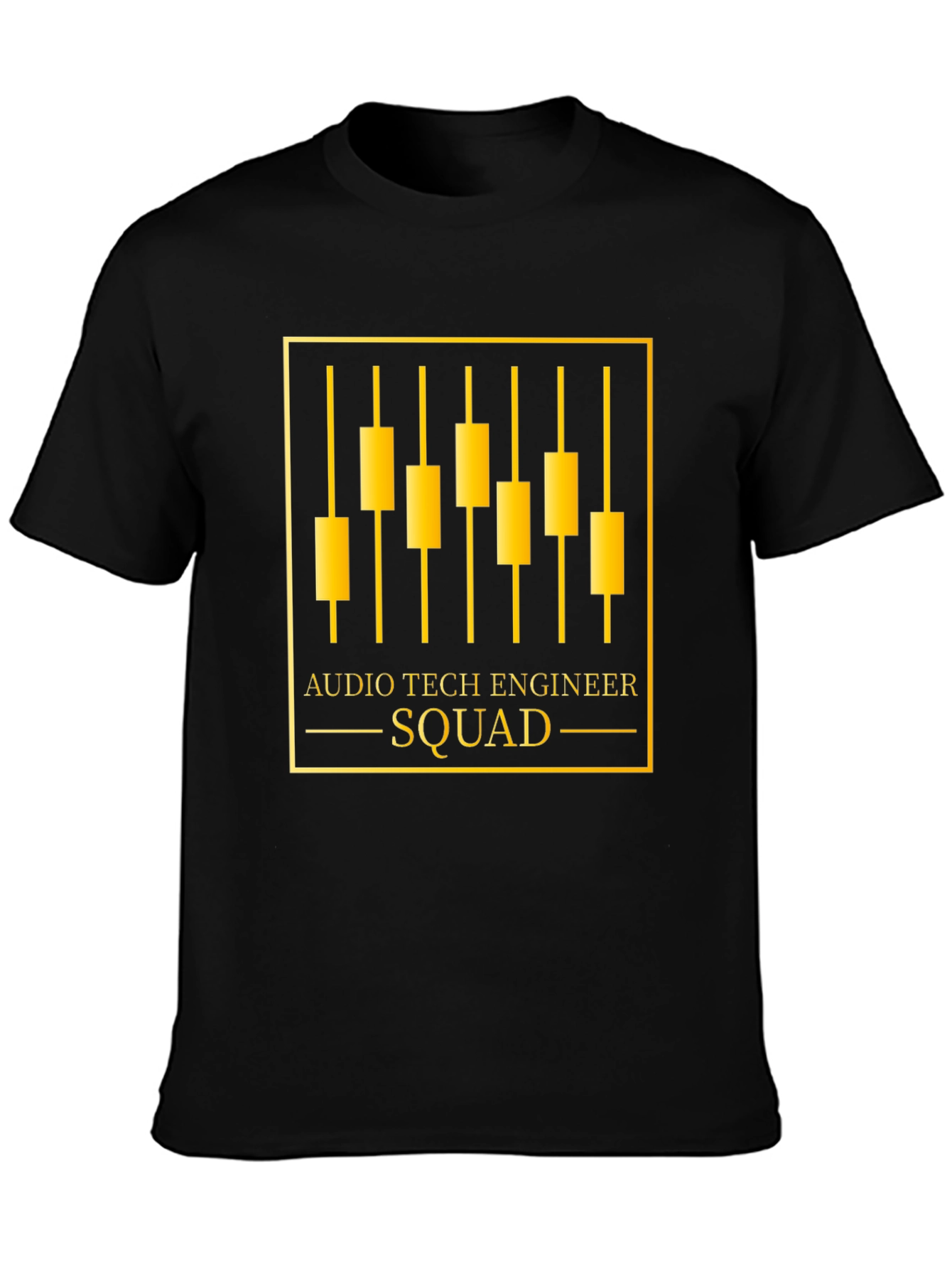 Audio Tech Engineer Squad Graphic Tee