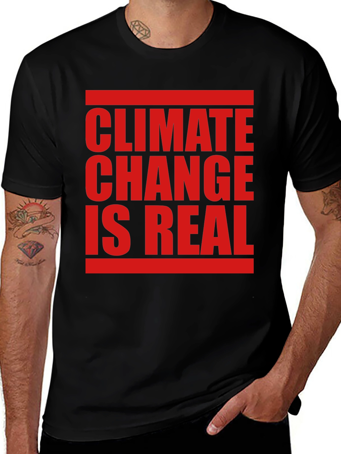 Climate Change is Real T-Shirt