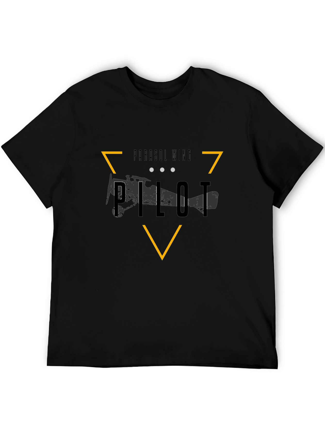 Parasol Wing Pilot T-Shirt - Aviation Inspired Design