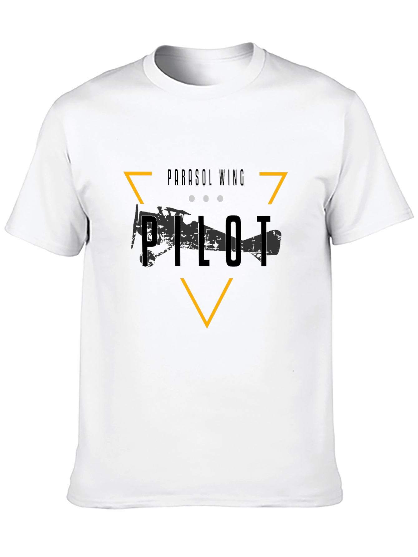 Parasol Wing Pilot T-Shirt - Aviation Inspired Design