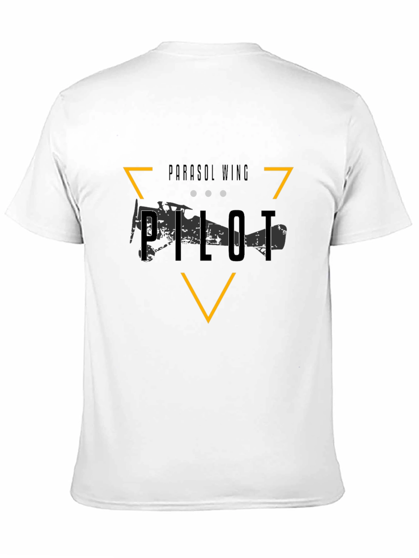 Parasol Wing Pilot T-Shirt - Aviation Inspired Design