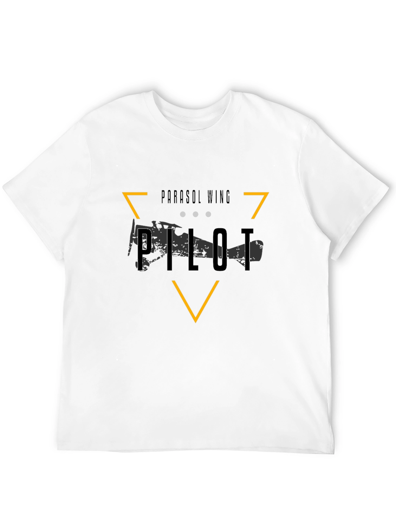 Parasol Wing Pilot T-Shirt - Aviation Inspired Design
