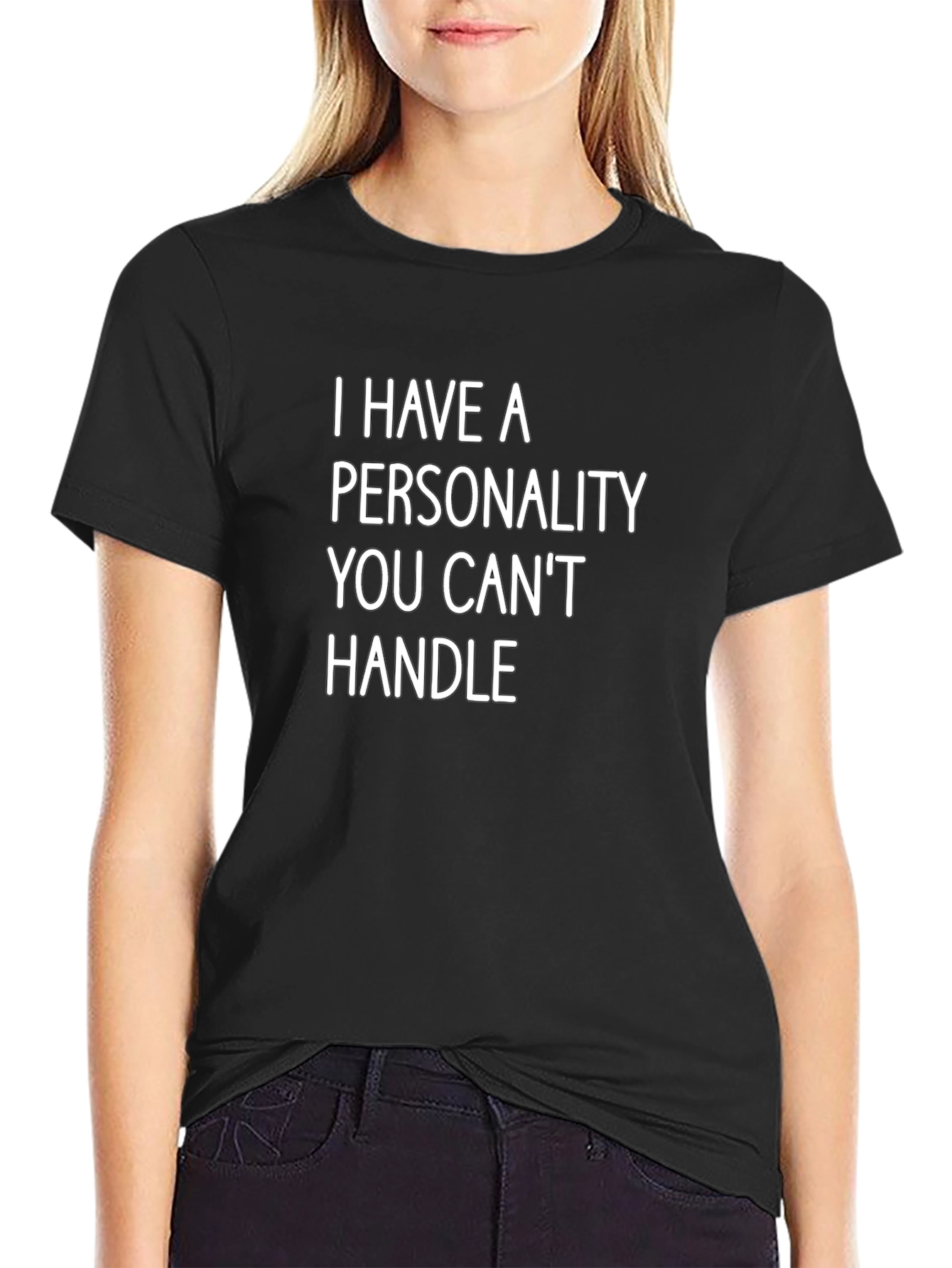Funny Personality T-Shirt - Black Tee