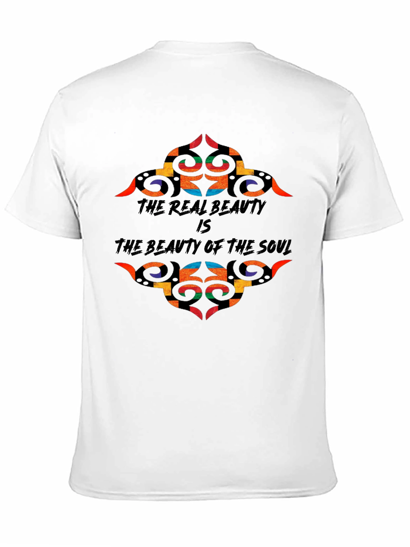 Soul Beauty Graphic Tee - Black Cotton T-Shirt