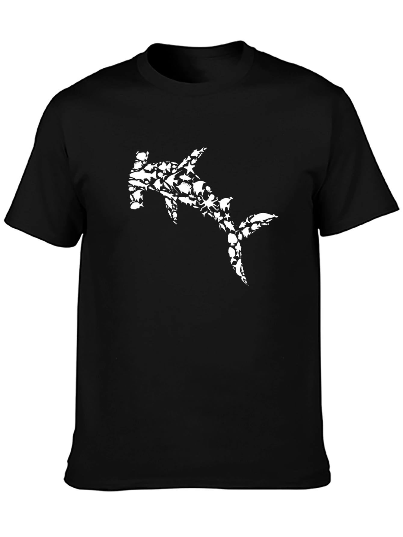 Hammerhead Shark T-Shirt - Black Graphic Tee