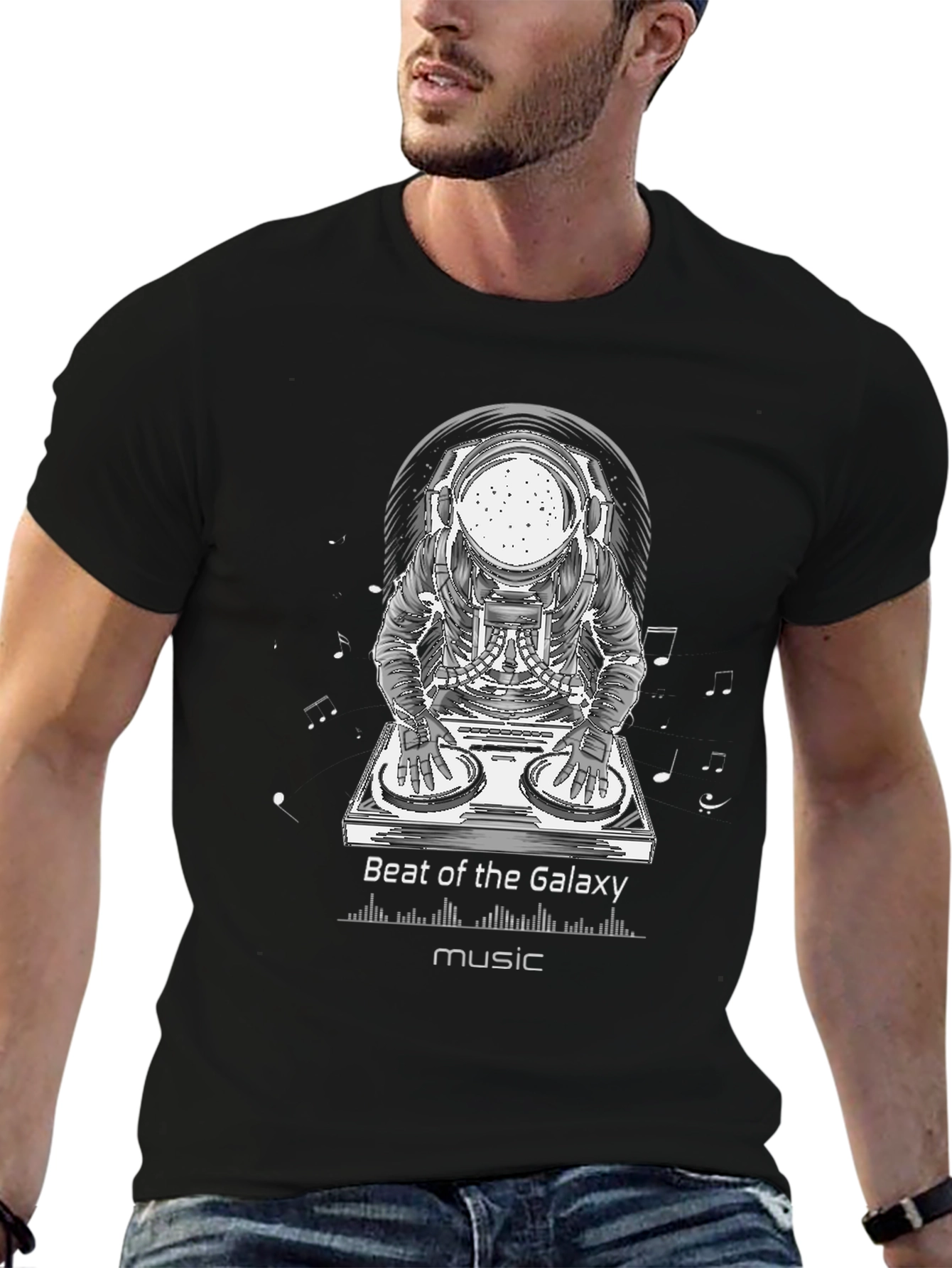 Astronaut DJ T-Shirt - Beat of the Galaxy