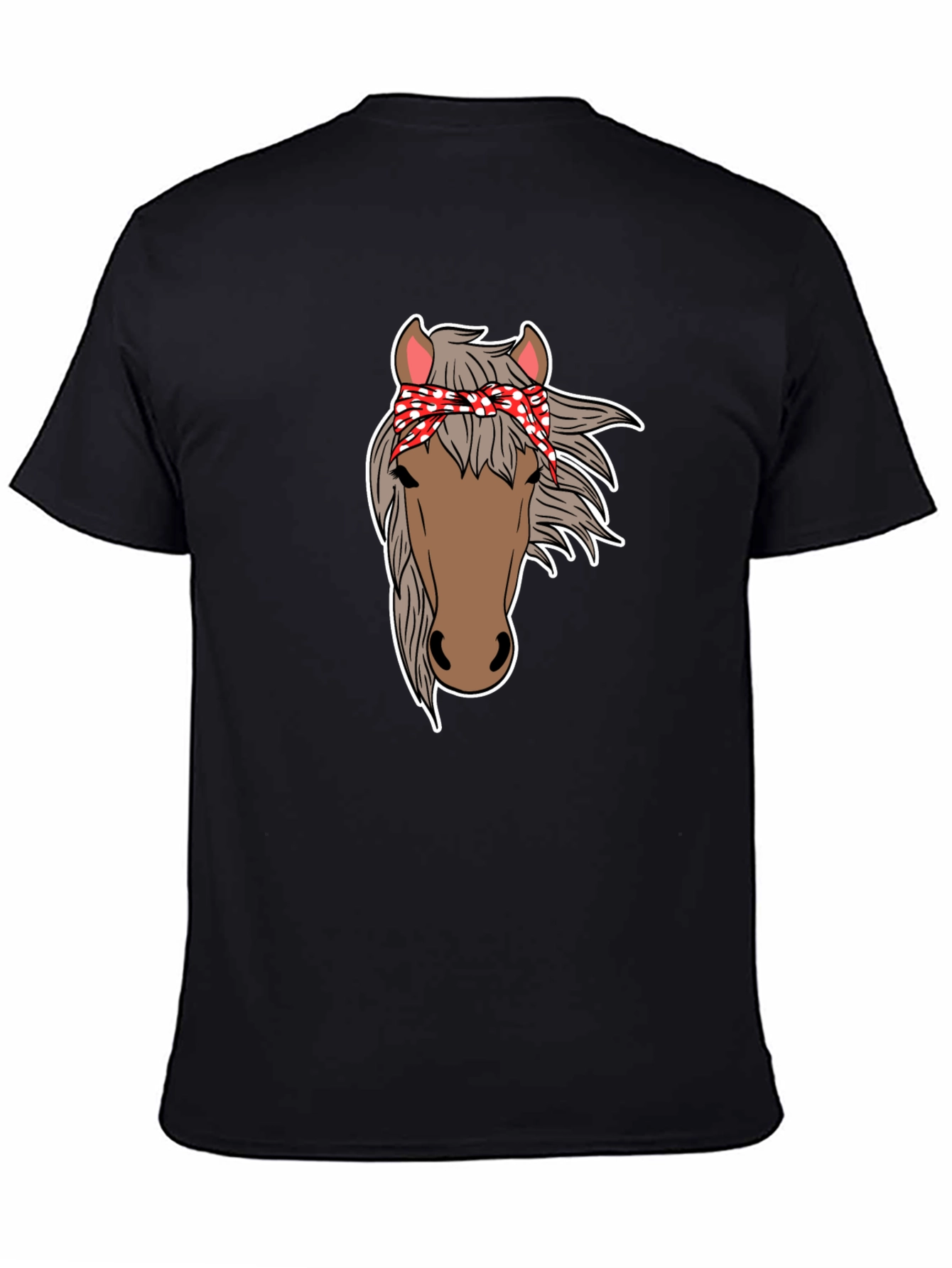 Horse with Bandana Graphic Tee