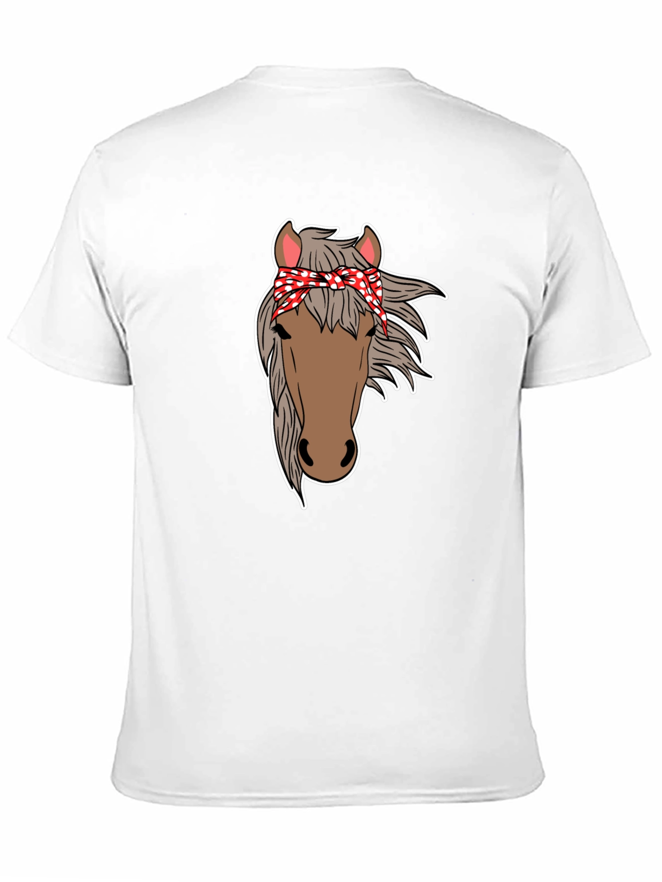 Horse with Bandana Graphic Tee