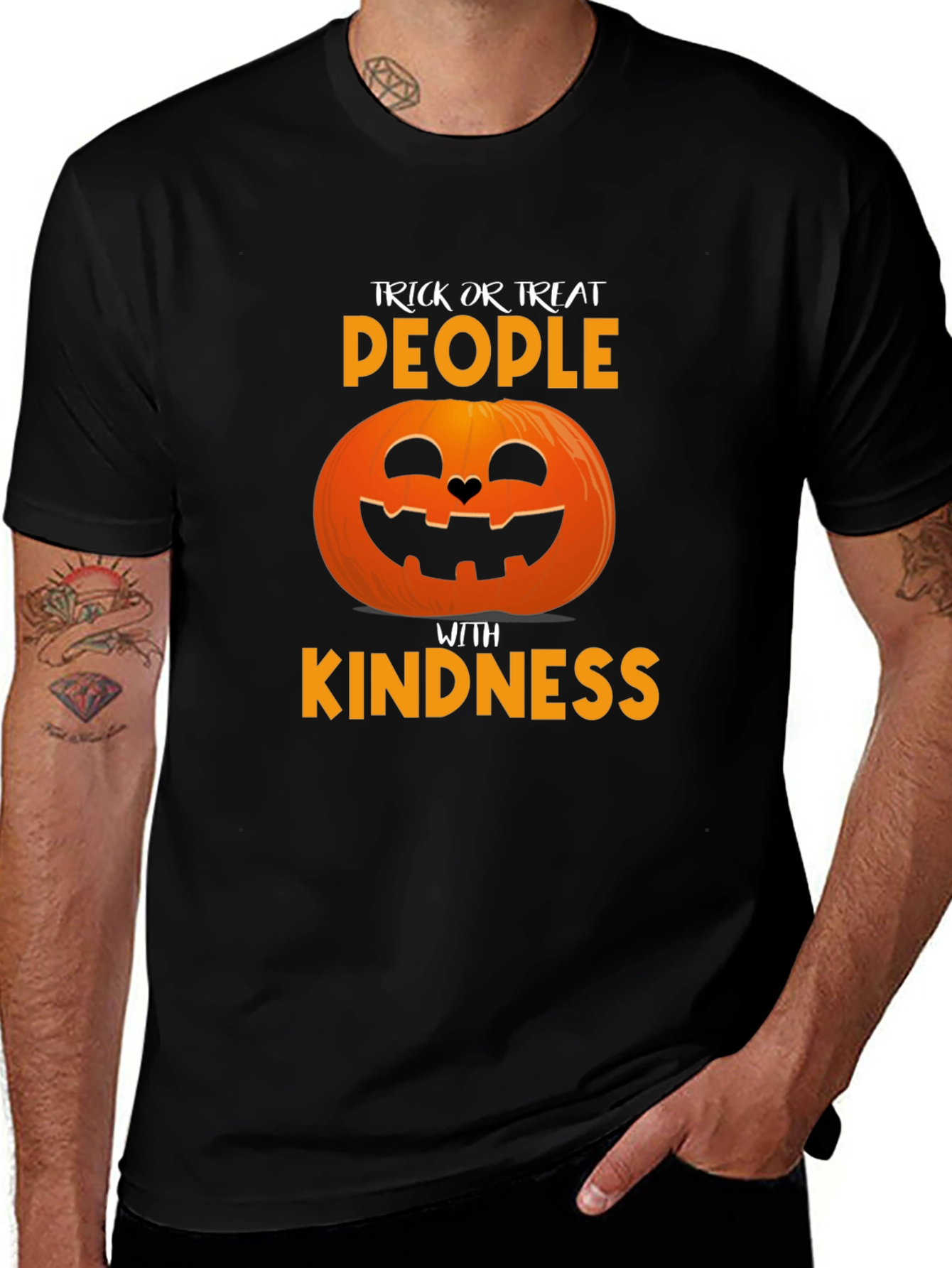 Trick or Treat with Kindness T-Shirt Halloween