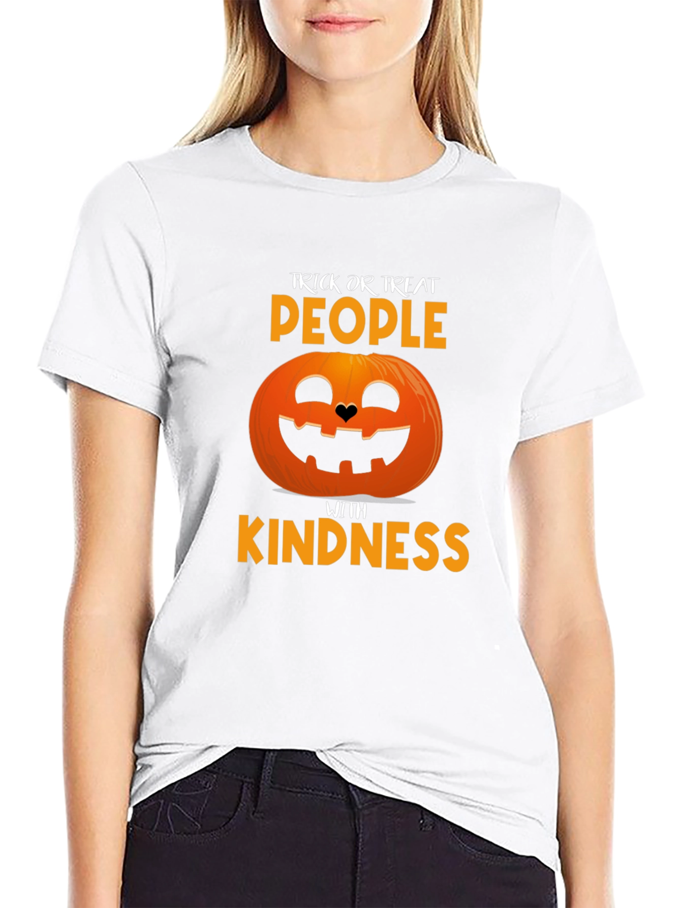 Trick or Treat with Kindness T-Shirt Halloween