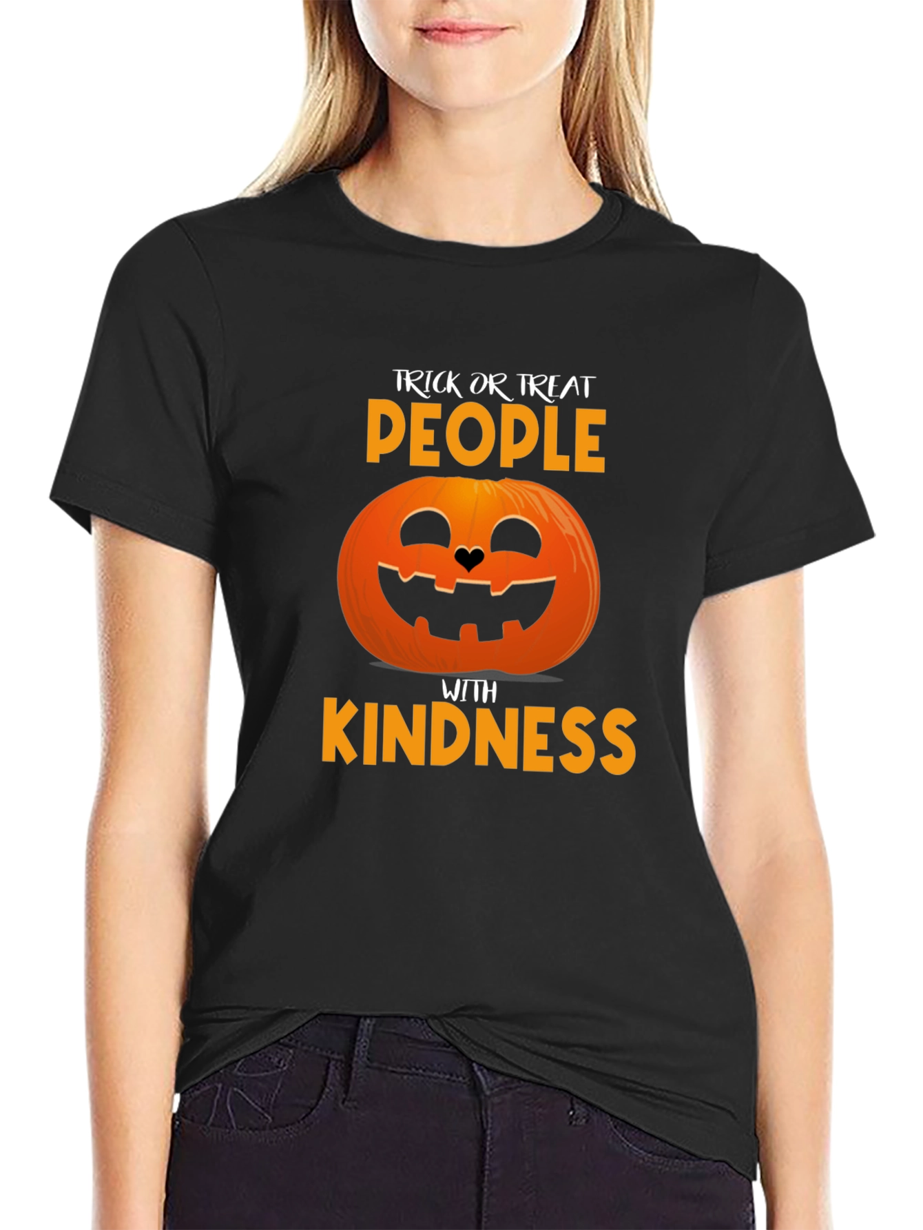Trick or Treat with Kindness T-Shirt Halloween