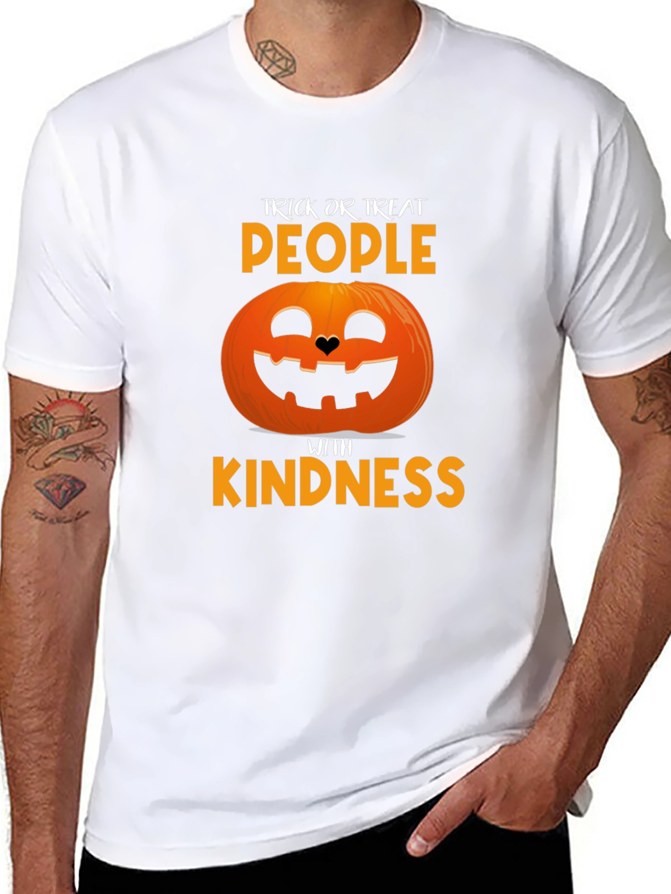 Trick or Treat with Kindness T-Shirt Halloween
