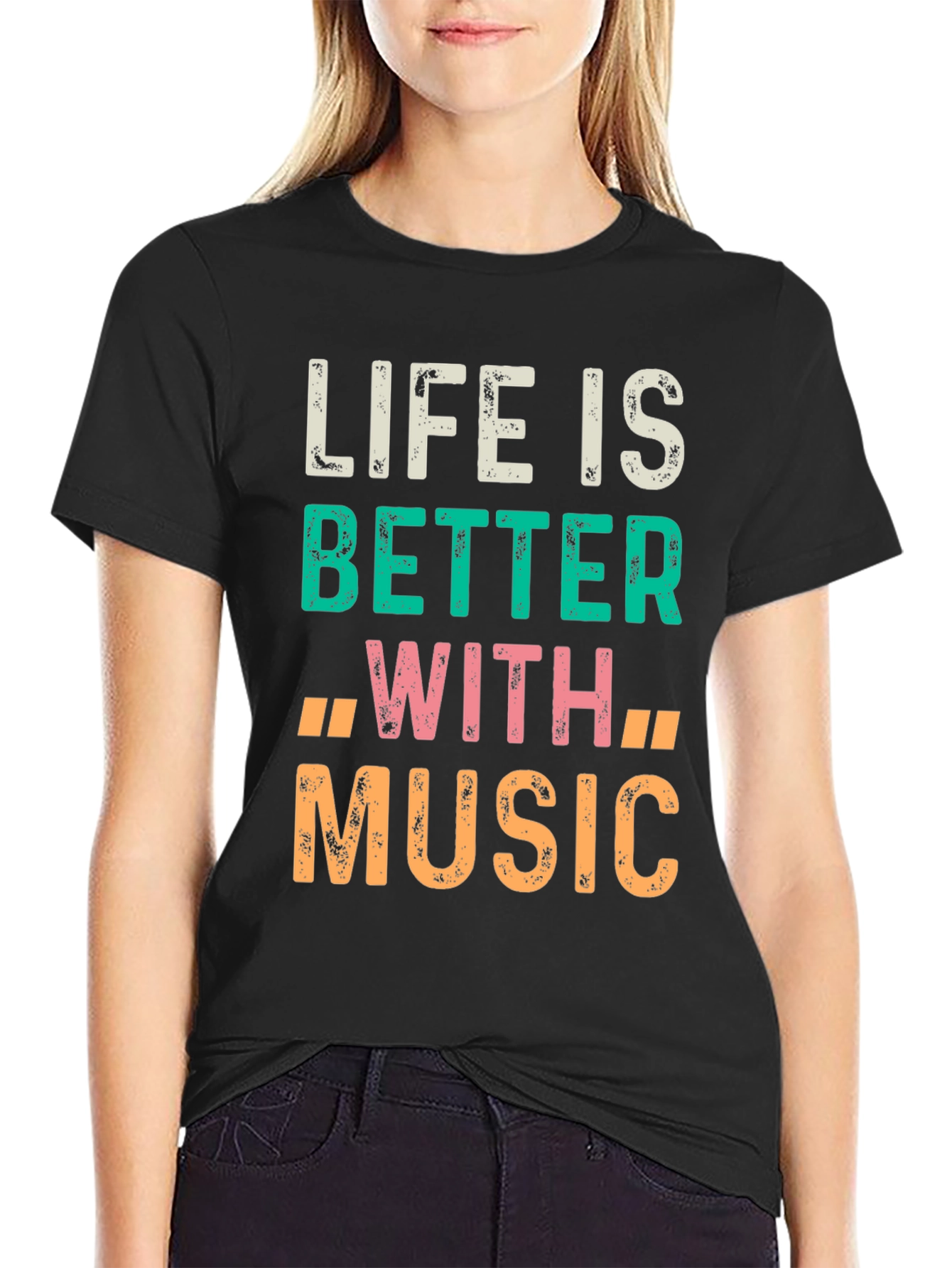 Life is Better with Music Graphic Tee