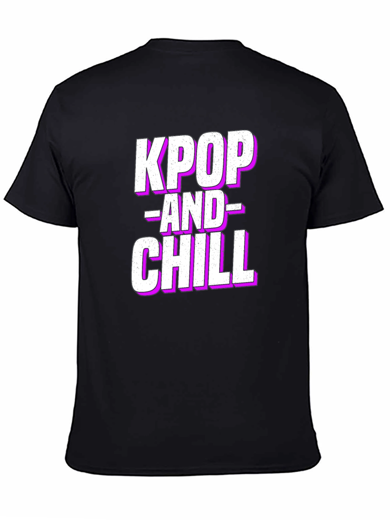 Kpop and Chill Graphic Tee - Stylish Trendy Shirt