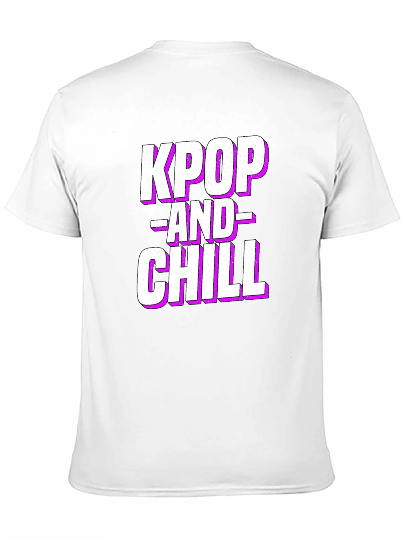 Kpop and Chill Graphic Tee - Stylish Trendy Shirt