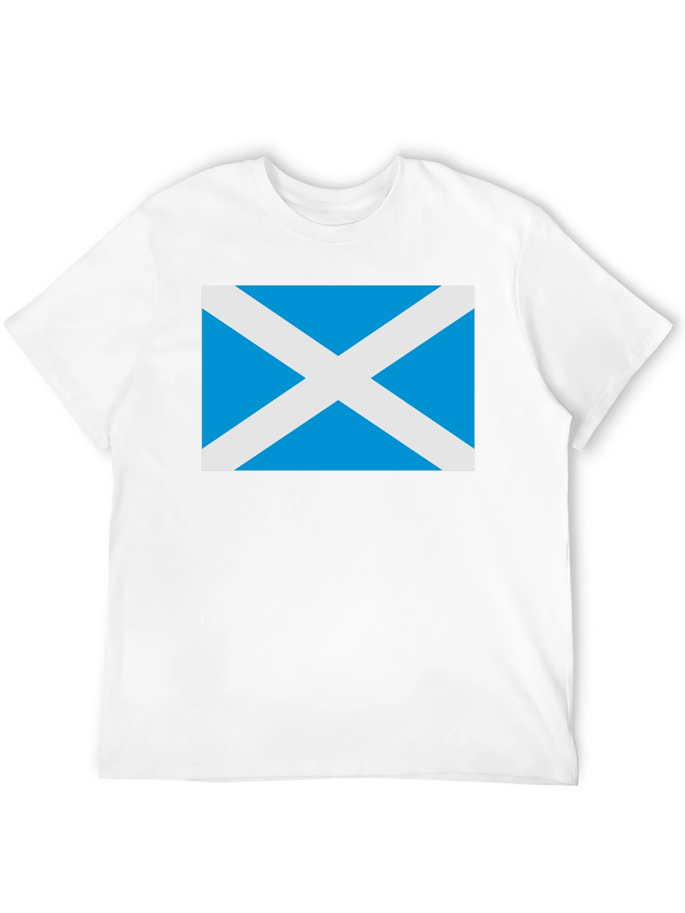 Scotland Flag Graphic T-Shirt - Black