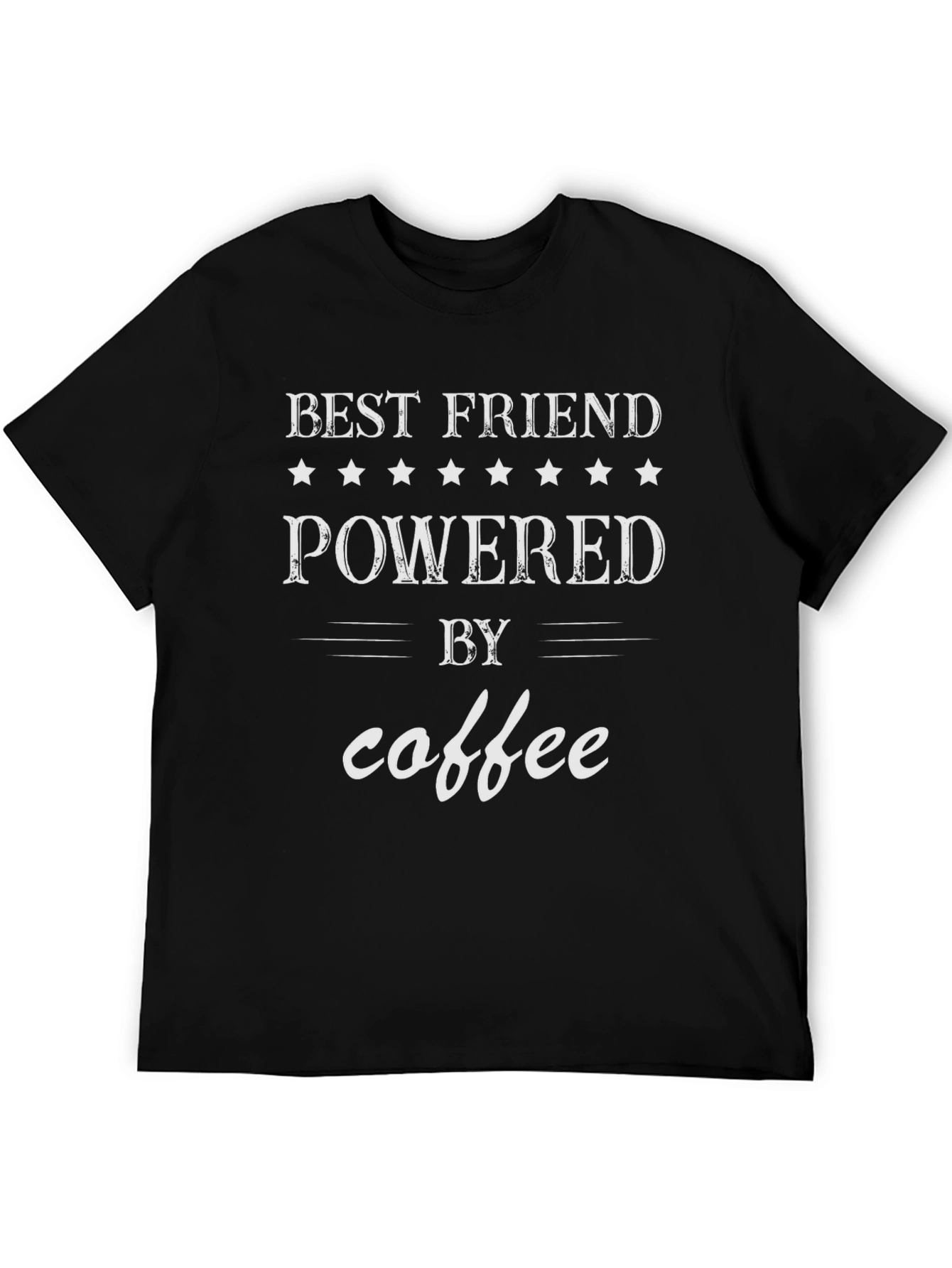 Best Friend Powered By Coffee T-Shirt
