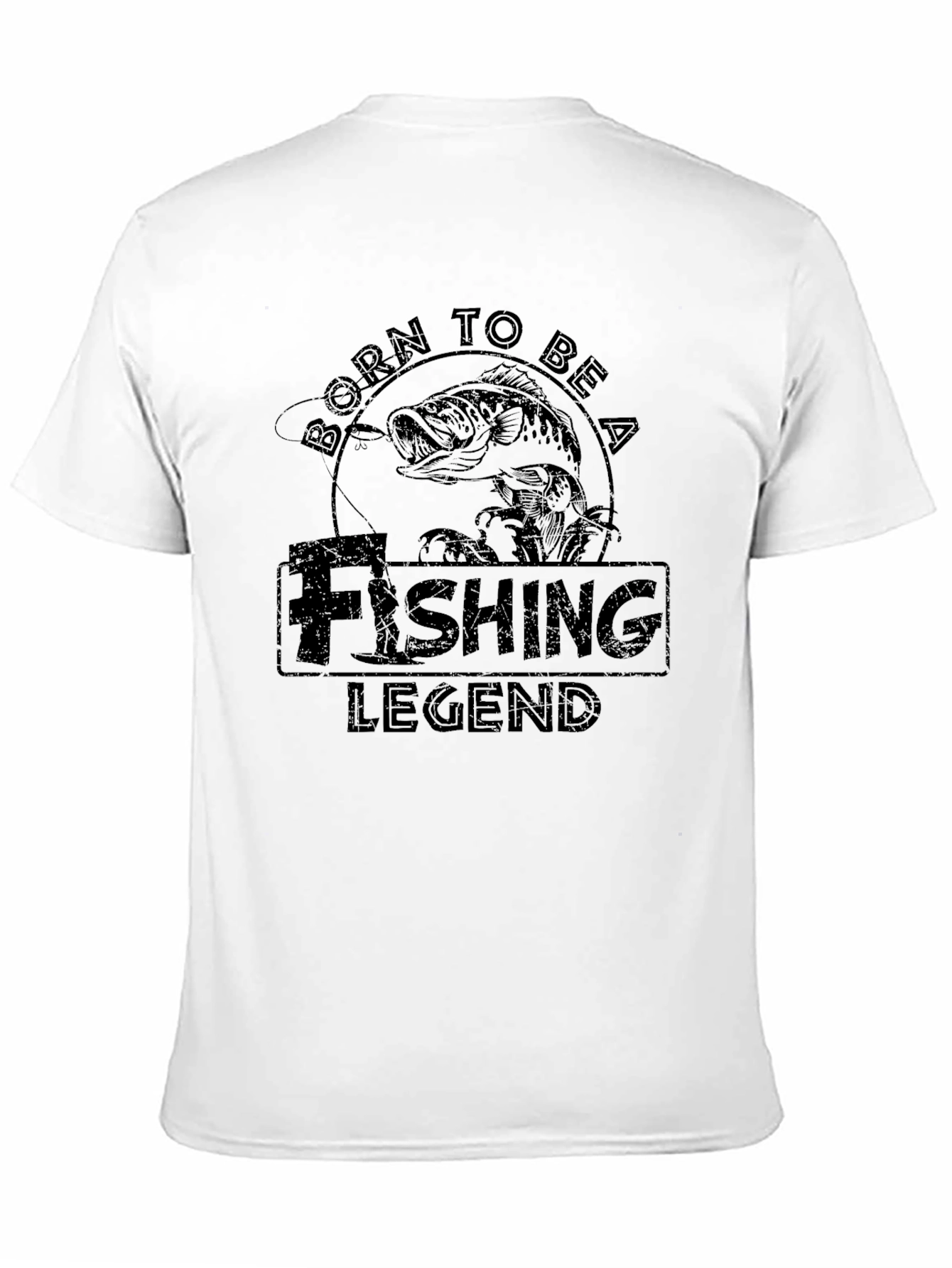 Born To Be a Fishing Legend T-Shirt