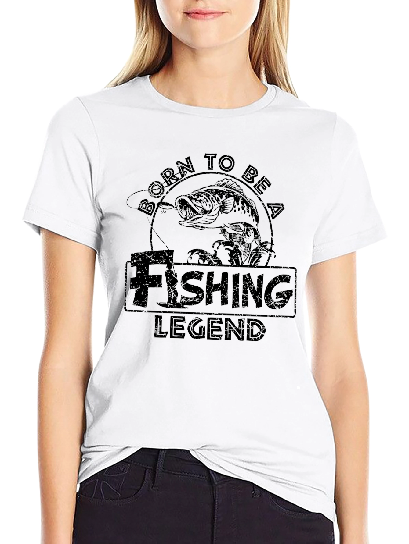 Born To Be a Fishing Legend T-Shirt