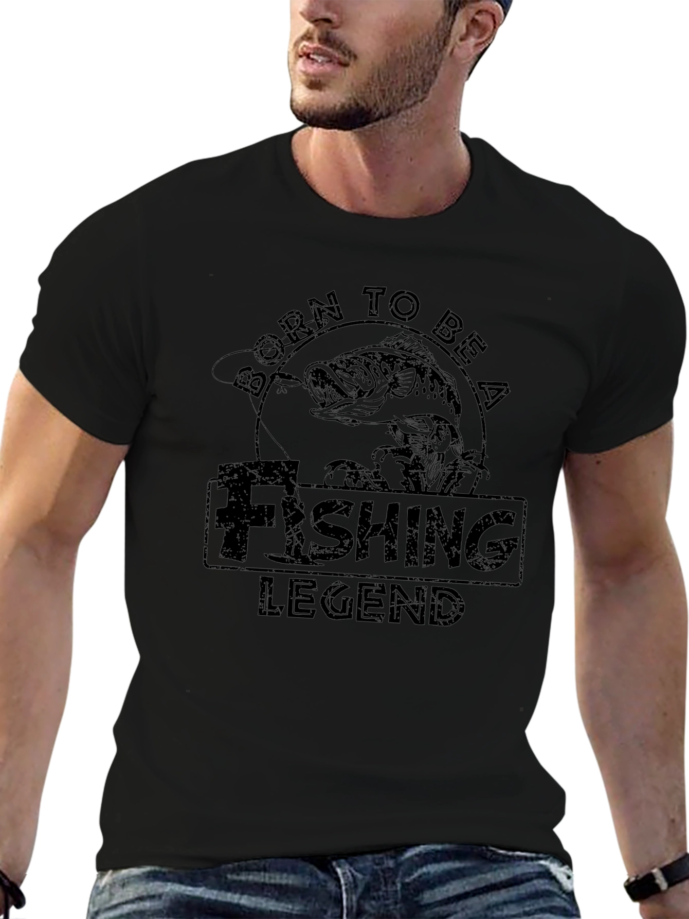 Born To Be a Fishing Legend T-Shirt