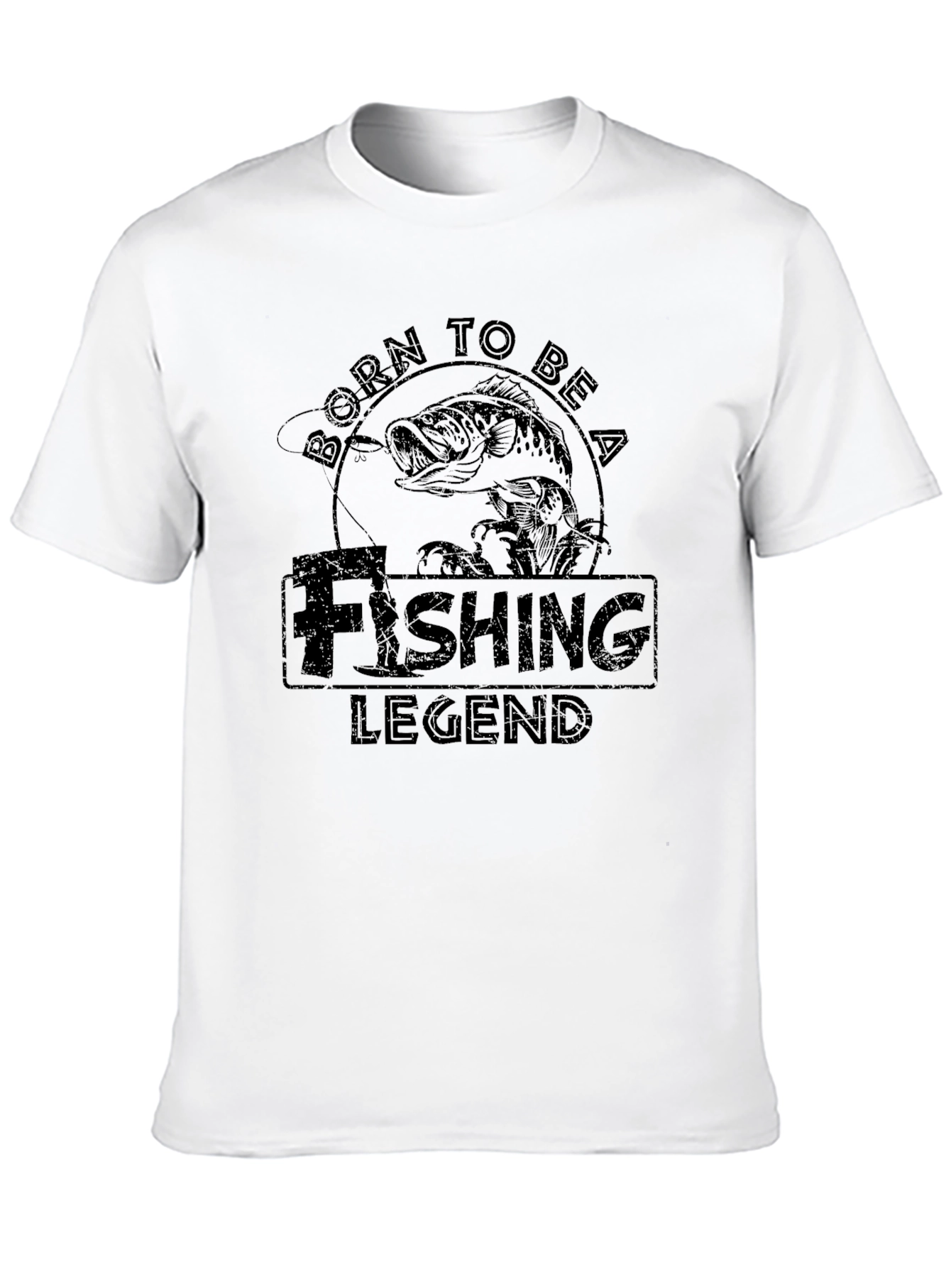 Born To Be a Fishing Legend T-Shirt