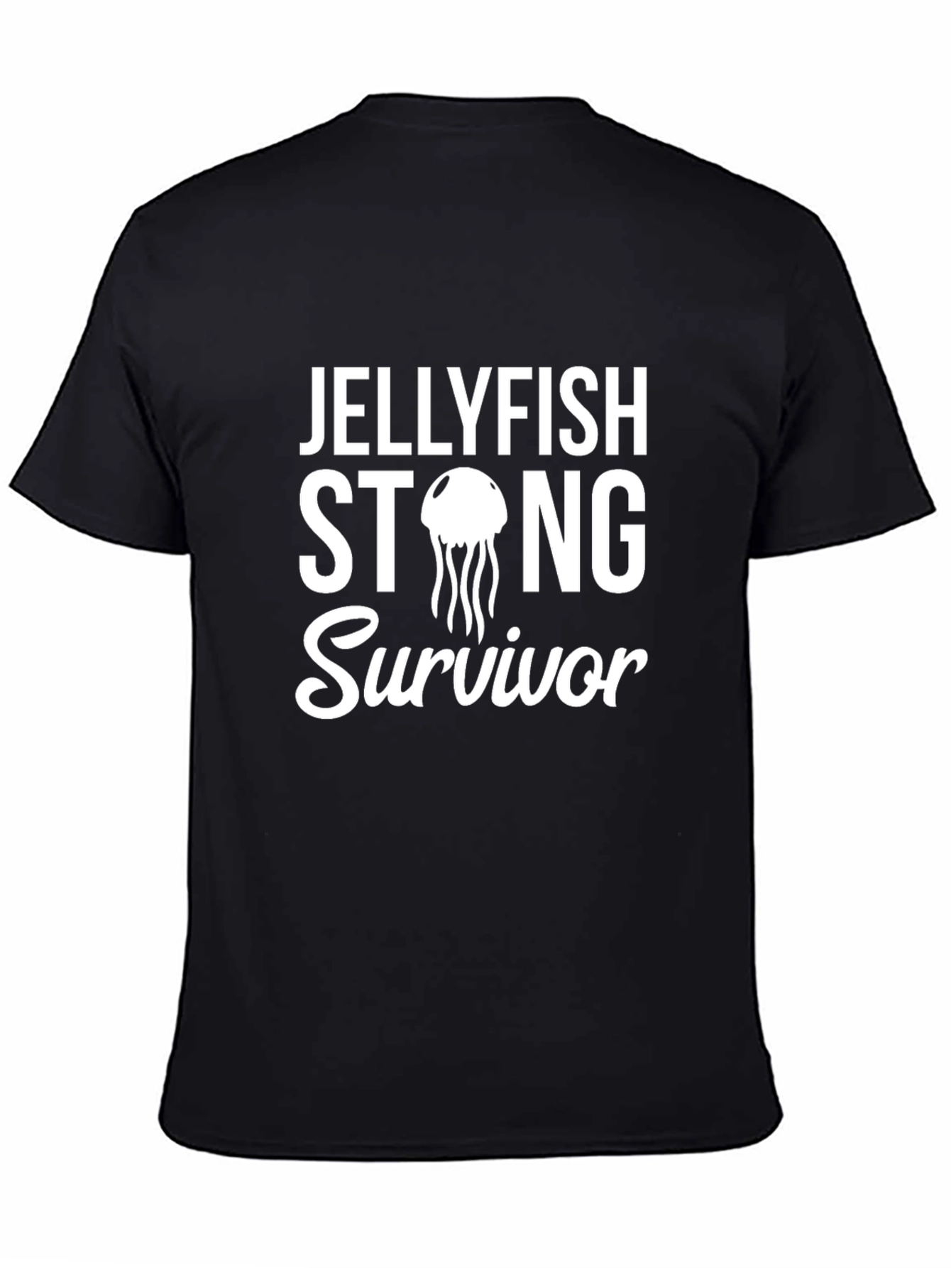Jellyfish Strong Survivor Graphic T-Shirt