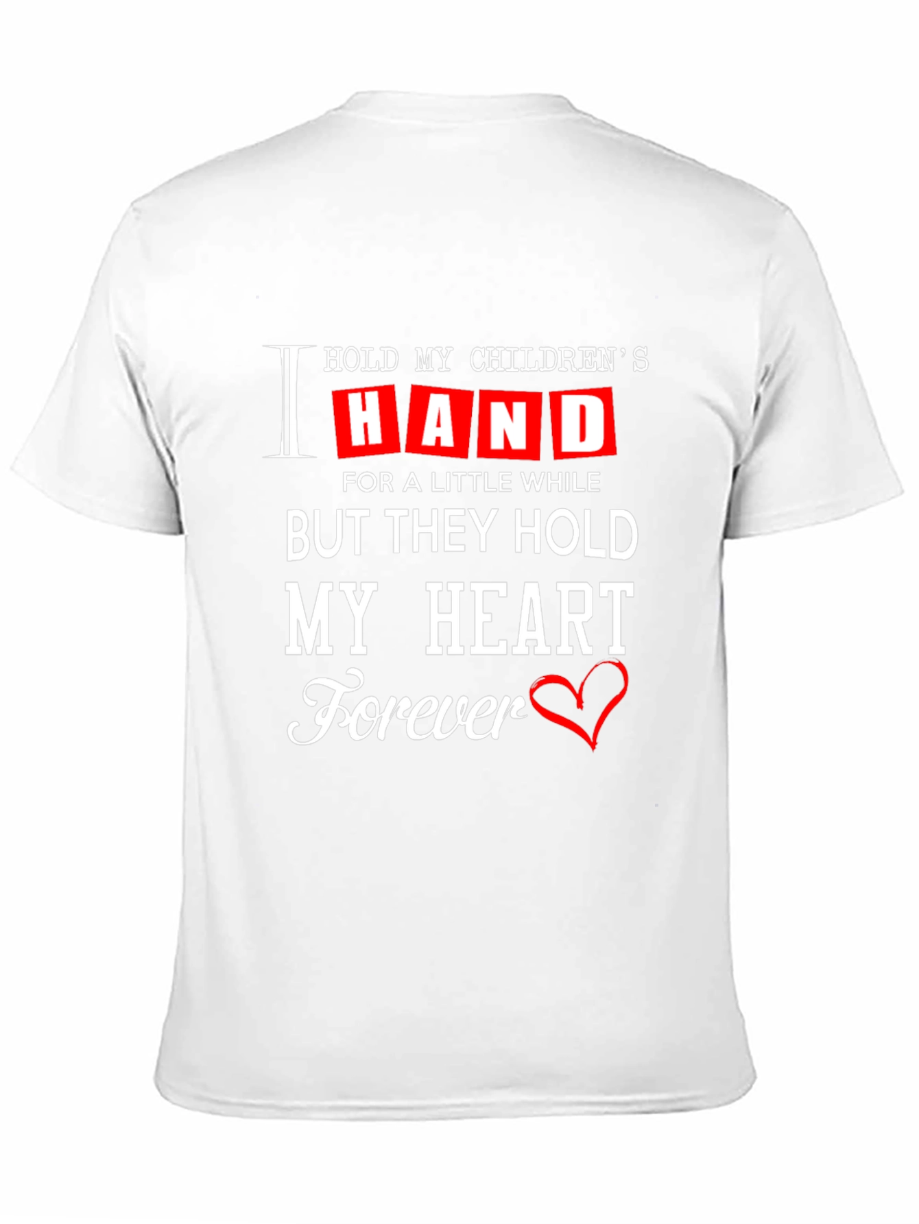Childrens Hand Heart Forever T-Shirt