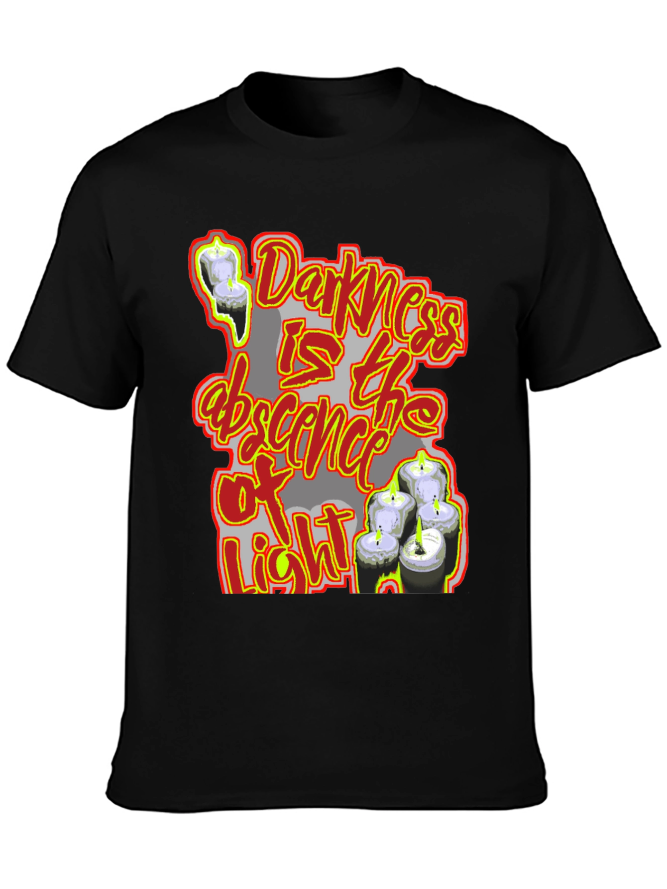 Darkness is Absence of Light Graphic Tee