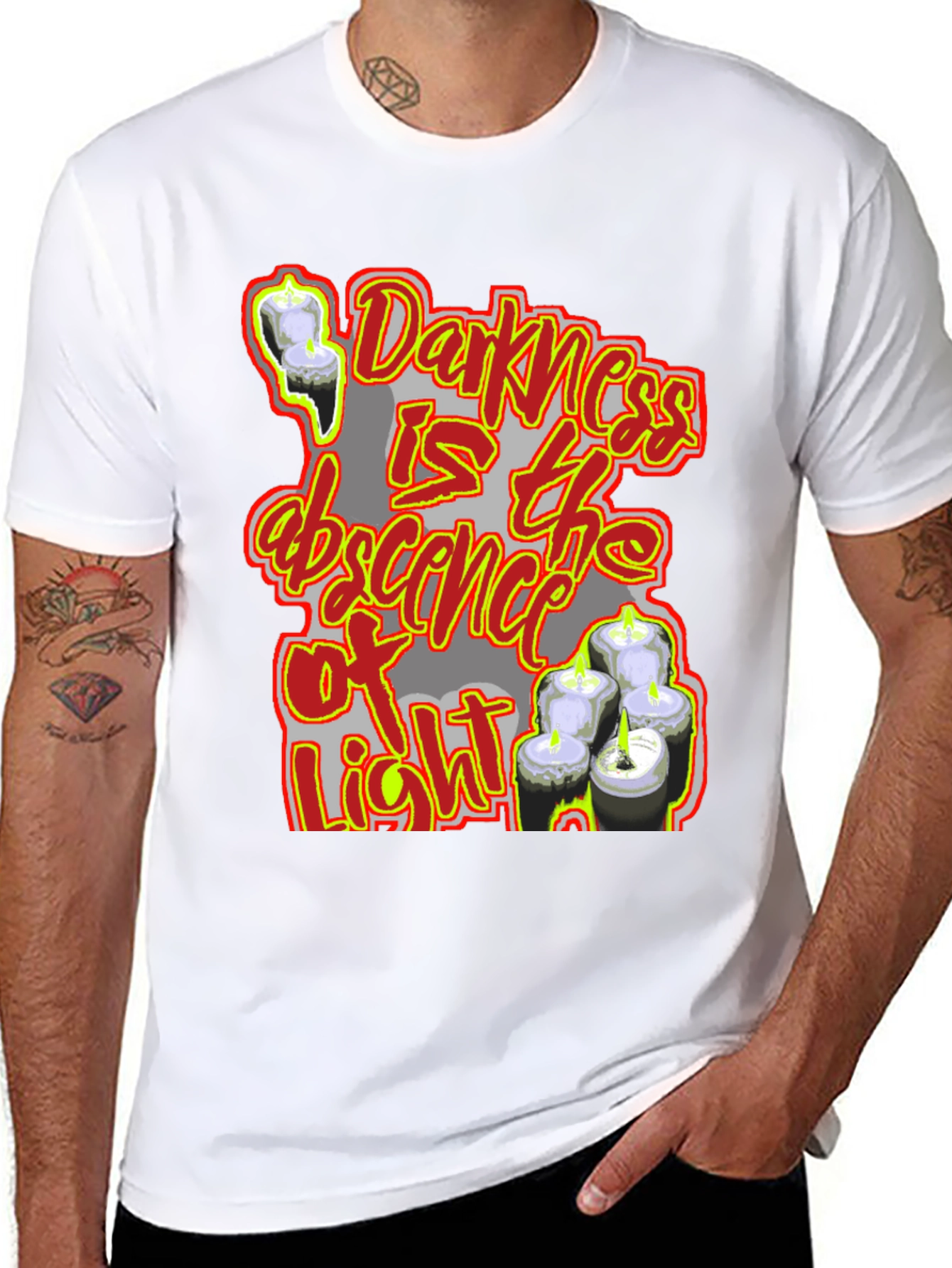 Darkness is Absence of Light Graphic Tee