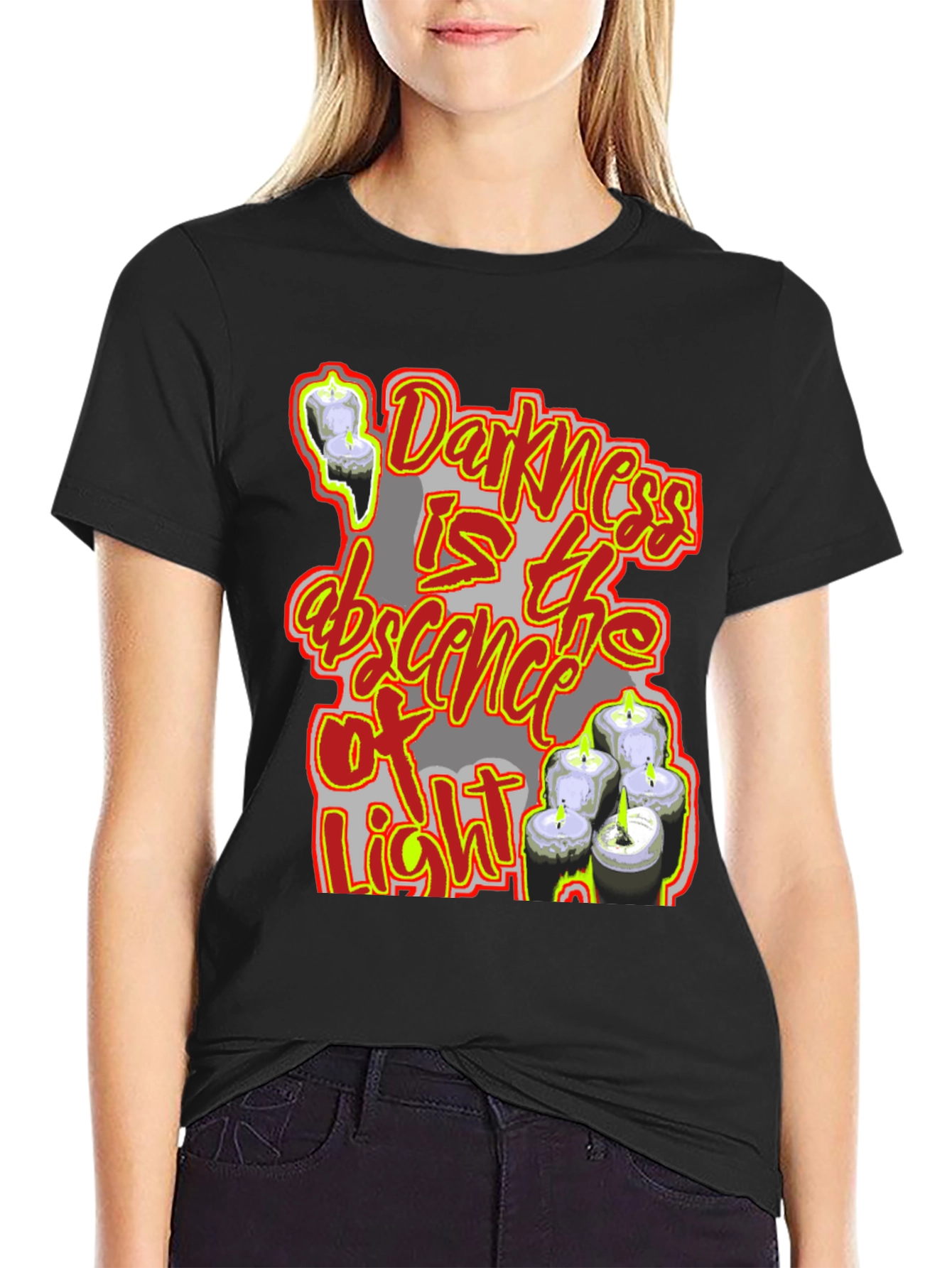 Darkness is Absence of Light Graphic Tee