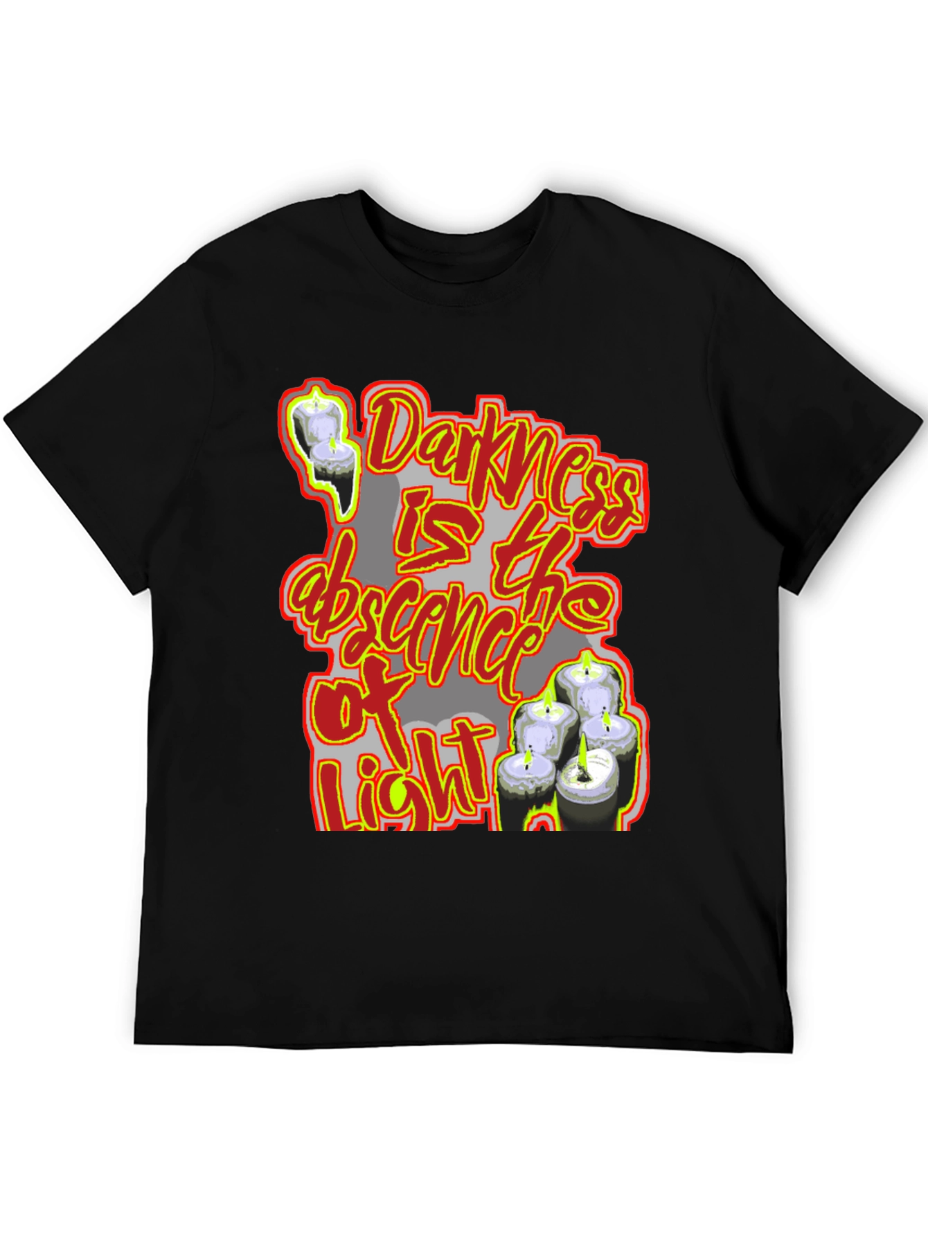 Darkness is Absence of Light Graphic Tee